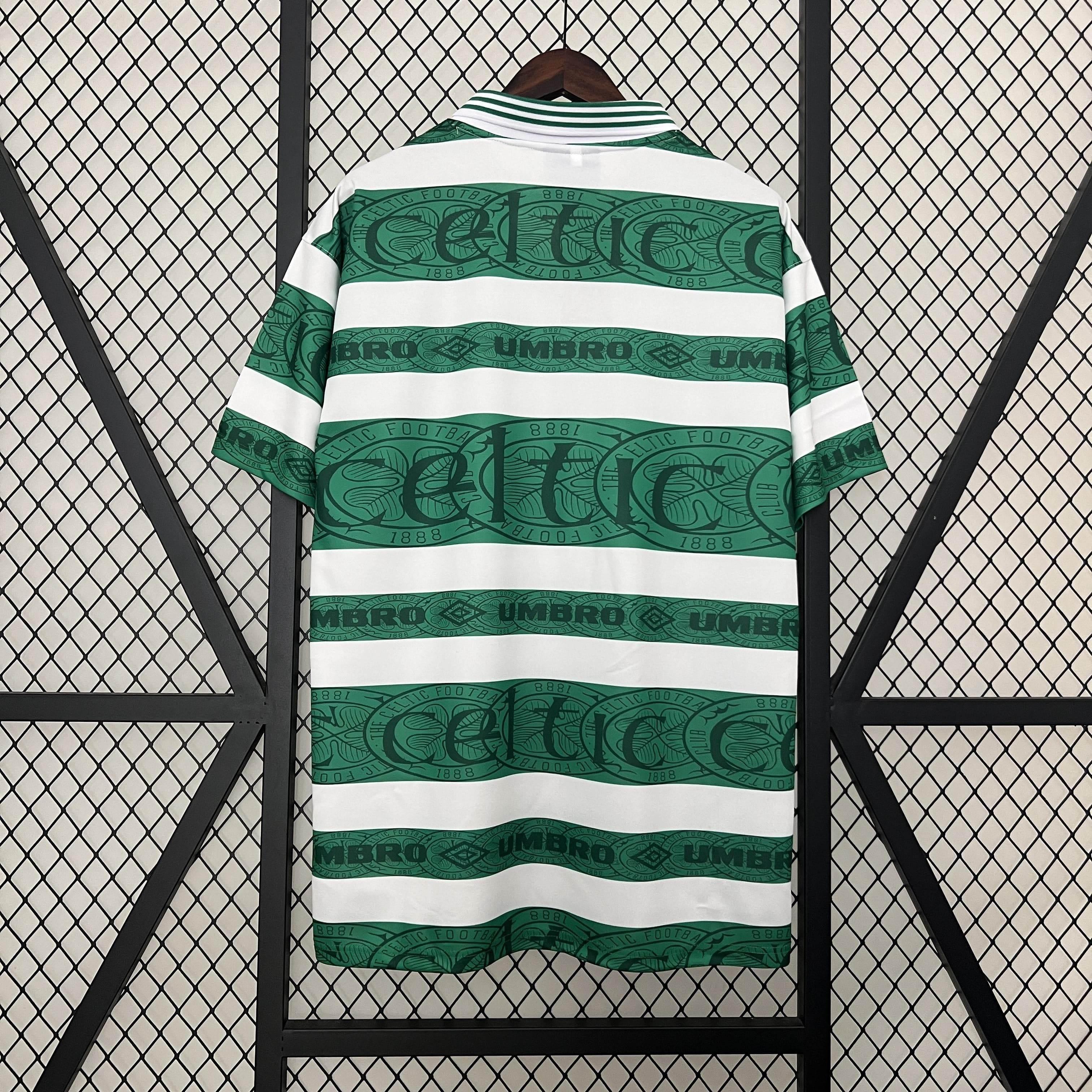 CAMISETA CELTIC I 95/97 HOMBRE (RETRO) - ZonaCamisetas