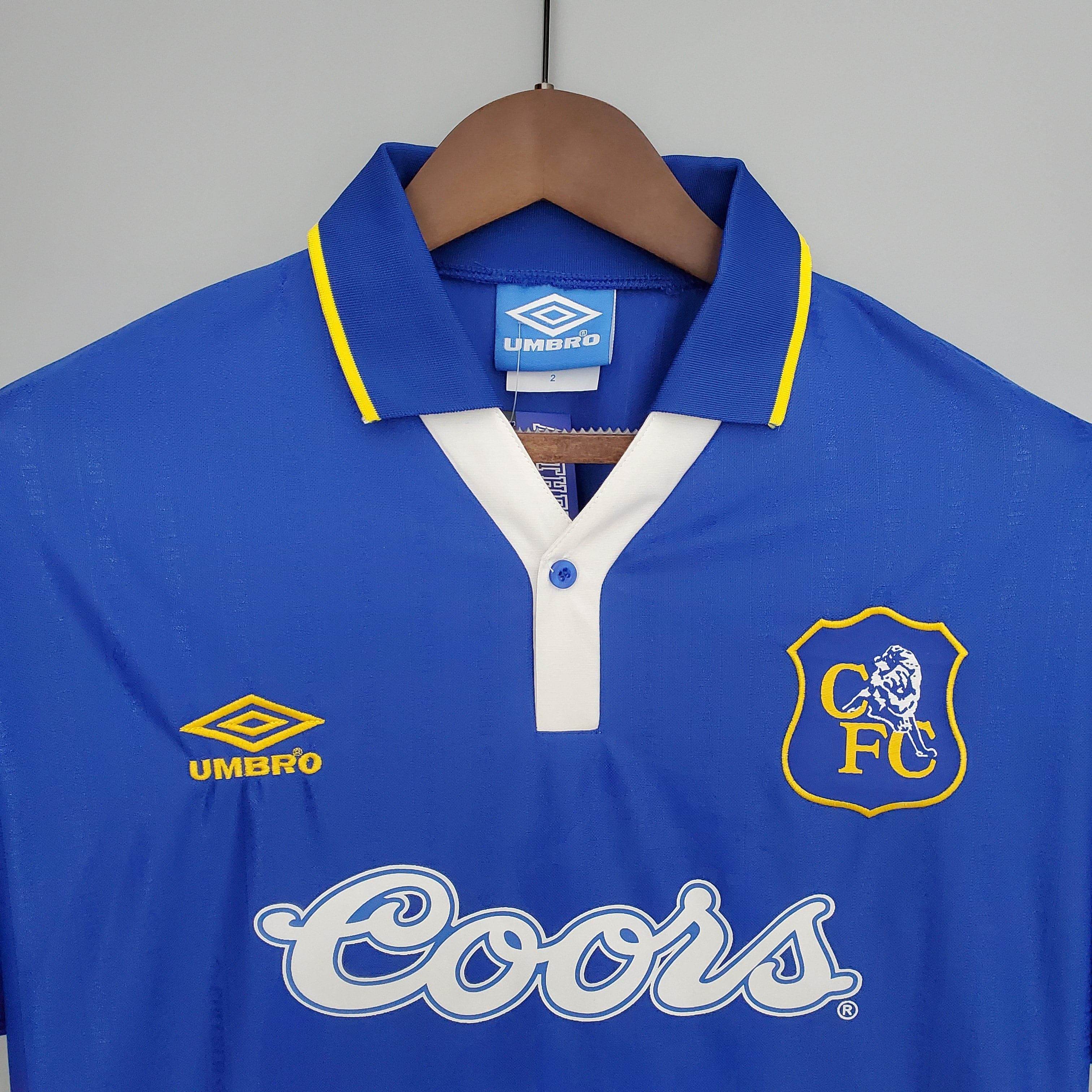 CAMISETA CHELSEA I 95/97 HOMBRE (RETRO) - ZonaCamisetas