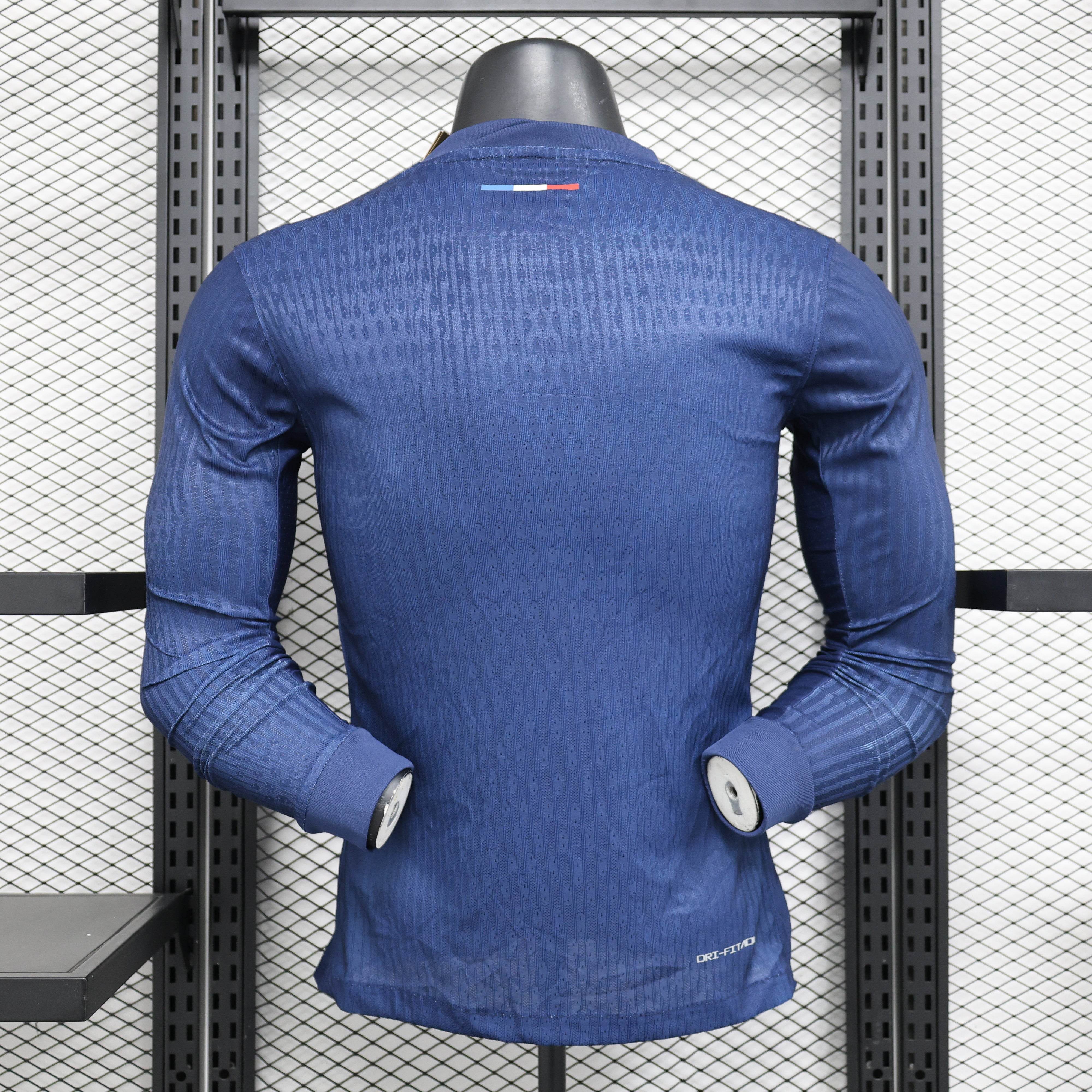 CAMISETA PSG l 24/25 HOMBRE (VERSIÓN JUGADOR) MANGA LARGA - ZonaCamisetas