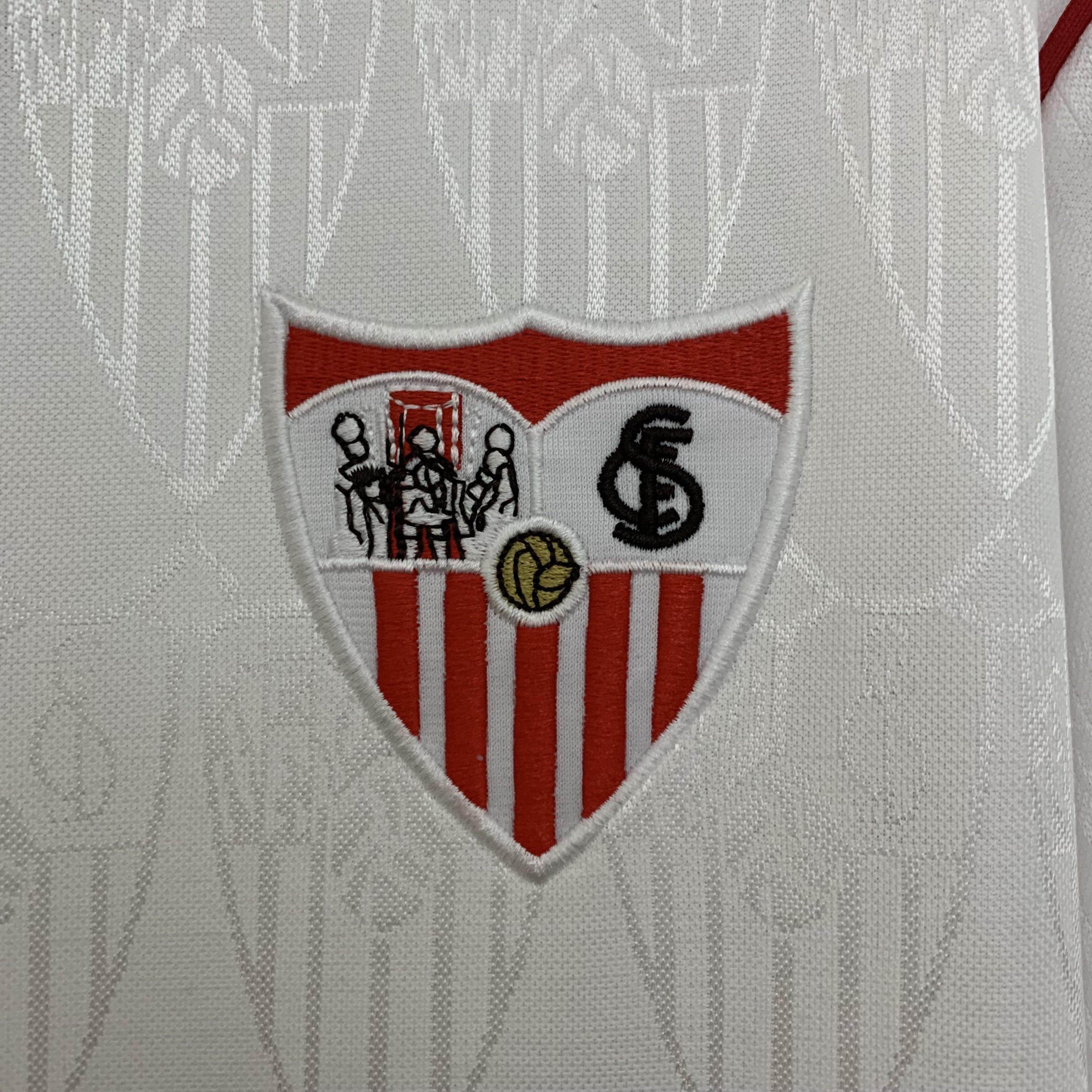 CAMISETA SEVILLA I 91/92 HOMBRE (RETRO) - ZonaCamisetas