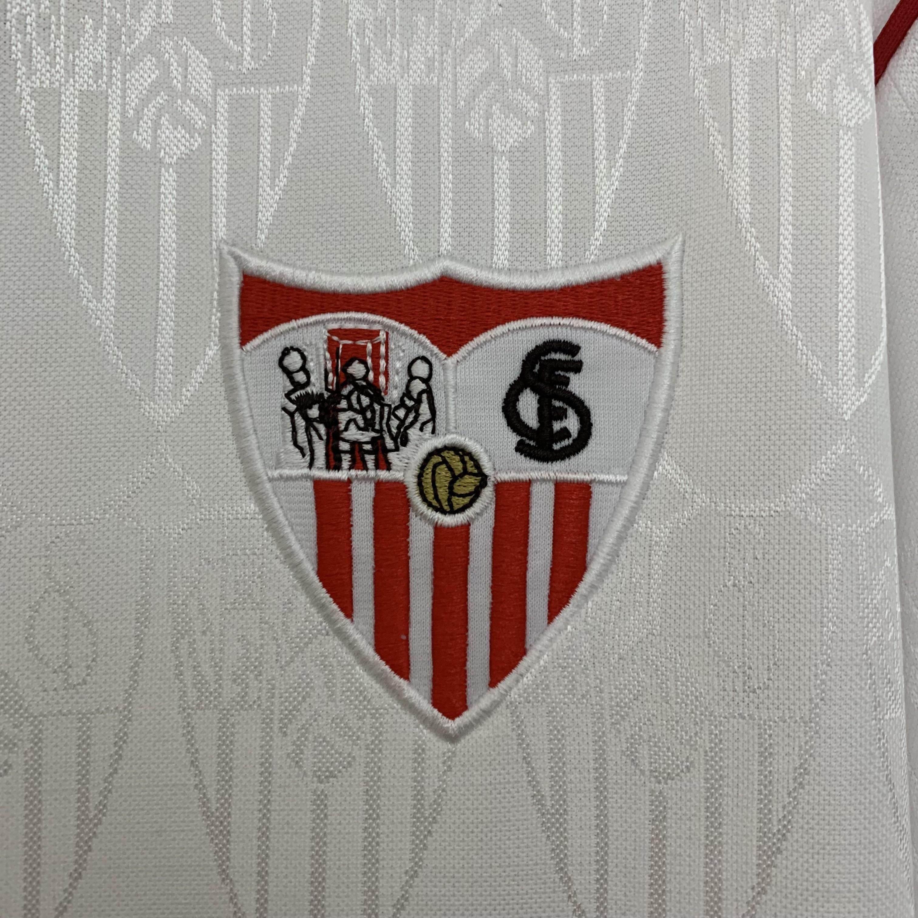 CAMISETA SEVILLA I 91/92 HOMBRE (RETRO) - ZonaCamisetas