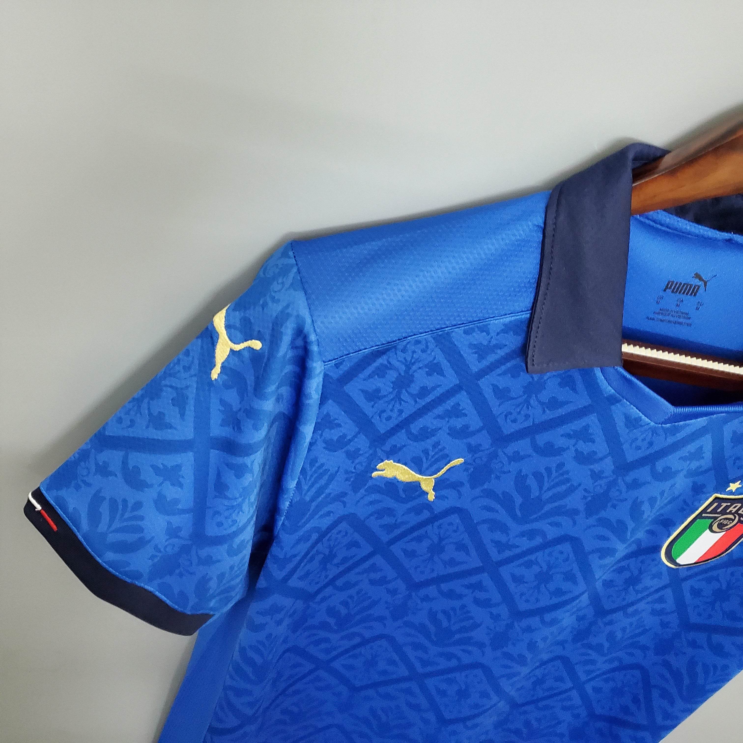 CAMISETA ITALIA EURO 2021 HOMBRE (RETRO) - ZonaCamisetas