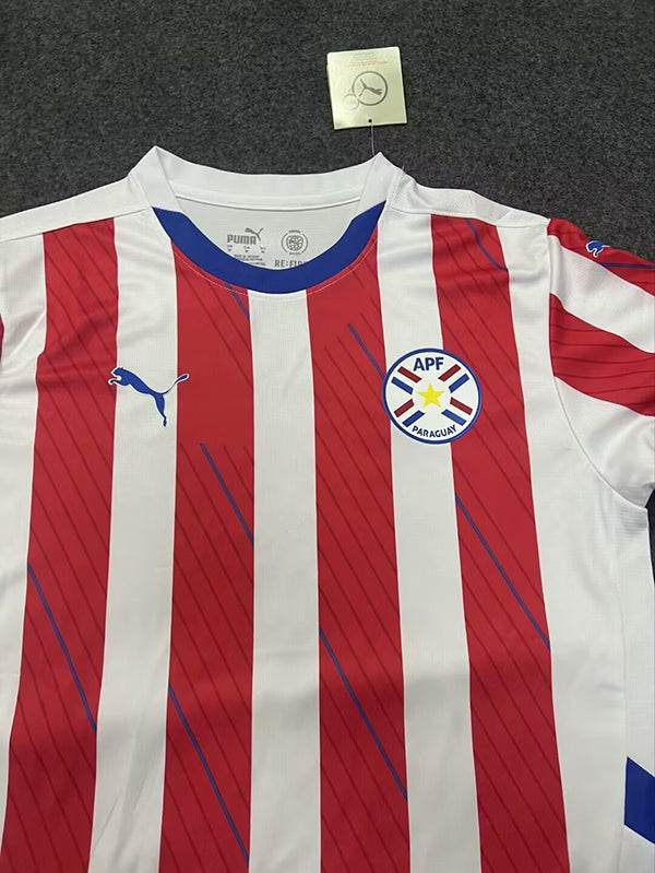 CAMISETA PARAGUAY I 24/25 HOMBRE (VERSIÓN FAN) - ZonaCamisetas