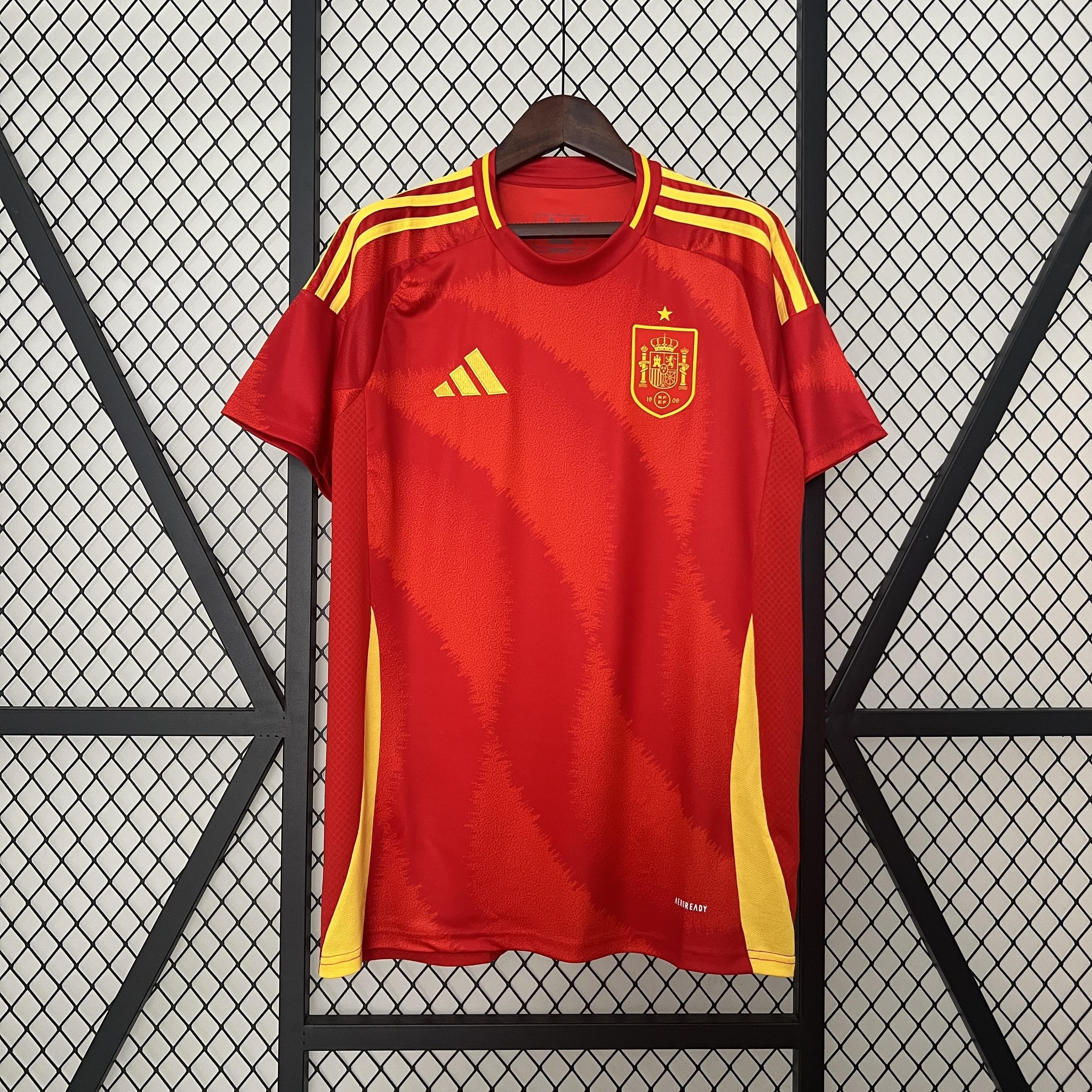CAMISETA ESPAÑA I EURO 2024 HOMBRE (VERSIÓN FAN)