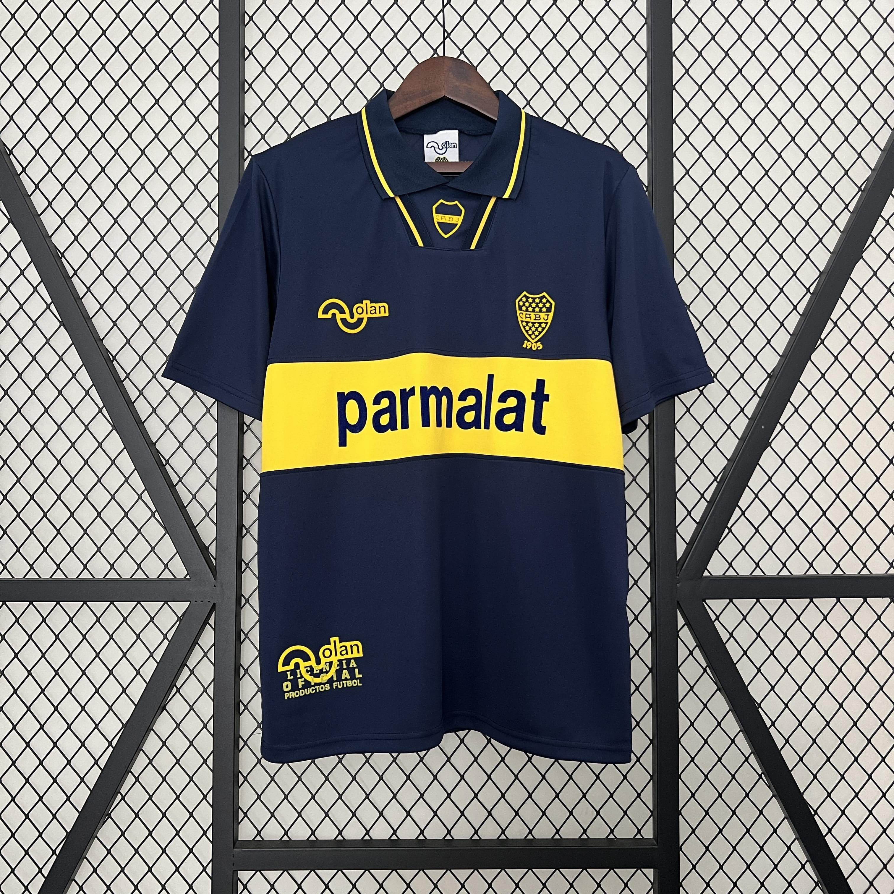 CAMISETA BOCA JUNIORS 94/95 HOMBRE (RETRO) - ZonaCamisetas