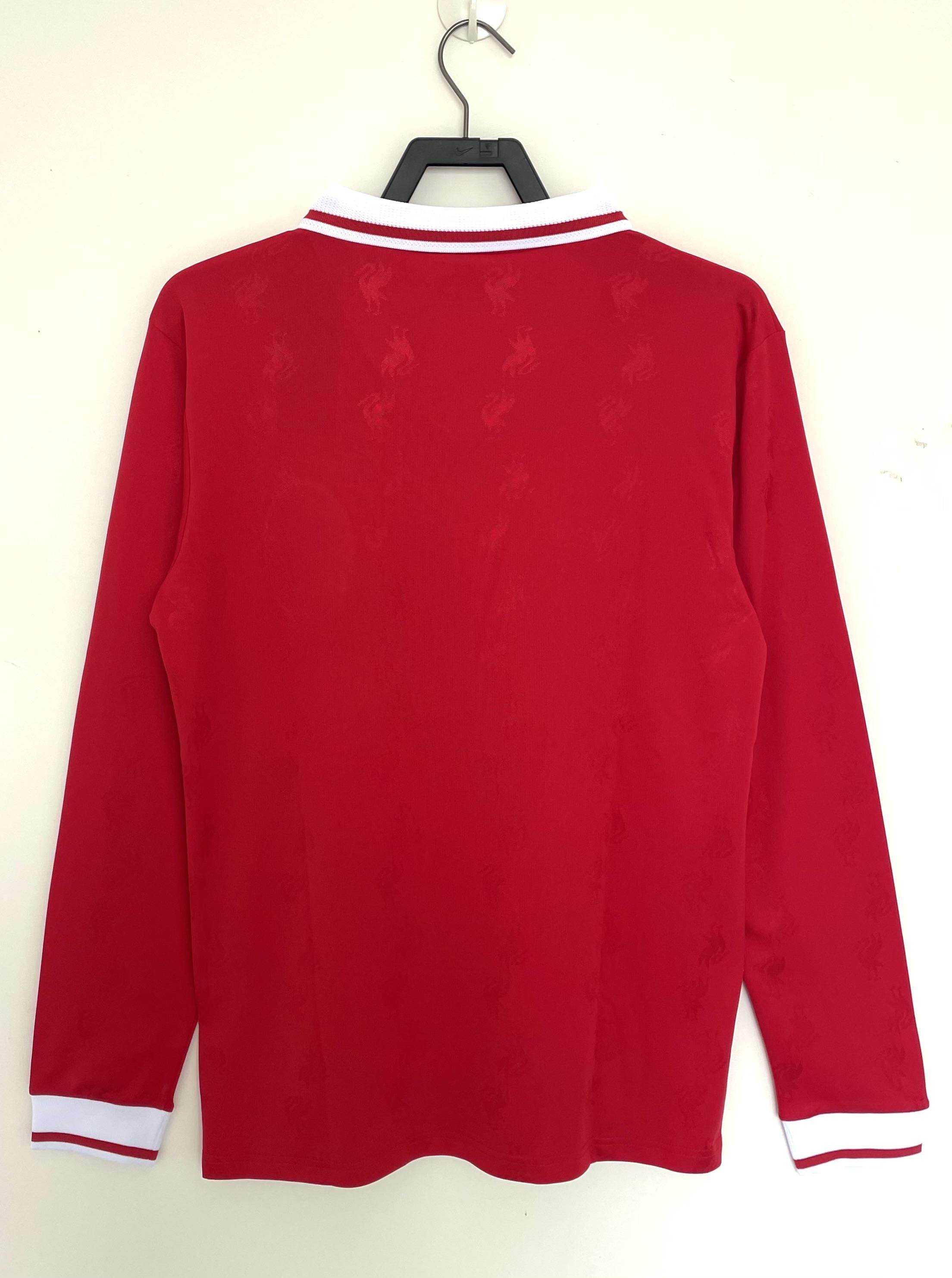CAMISETA LIVERPOOL I 96/97 MANGA LARGA HOMBRE (RETRO) - ZonaCamisetas