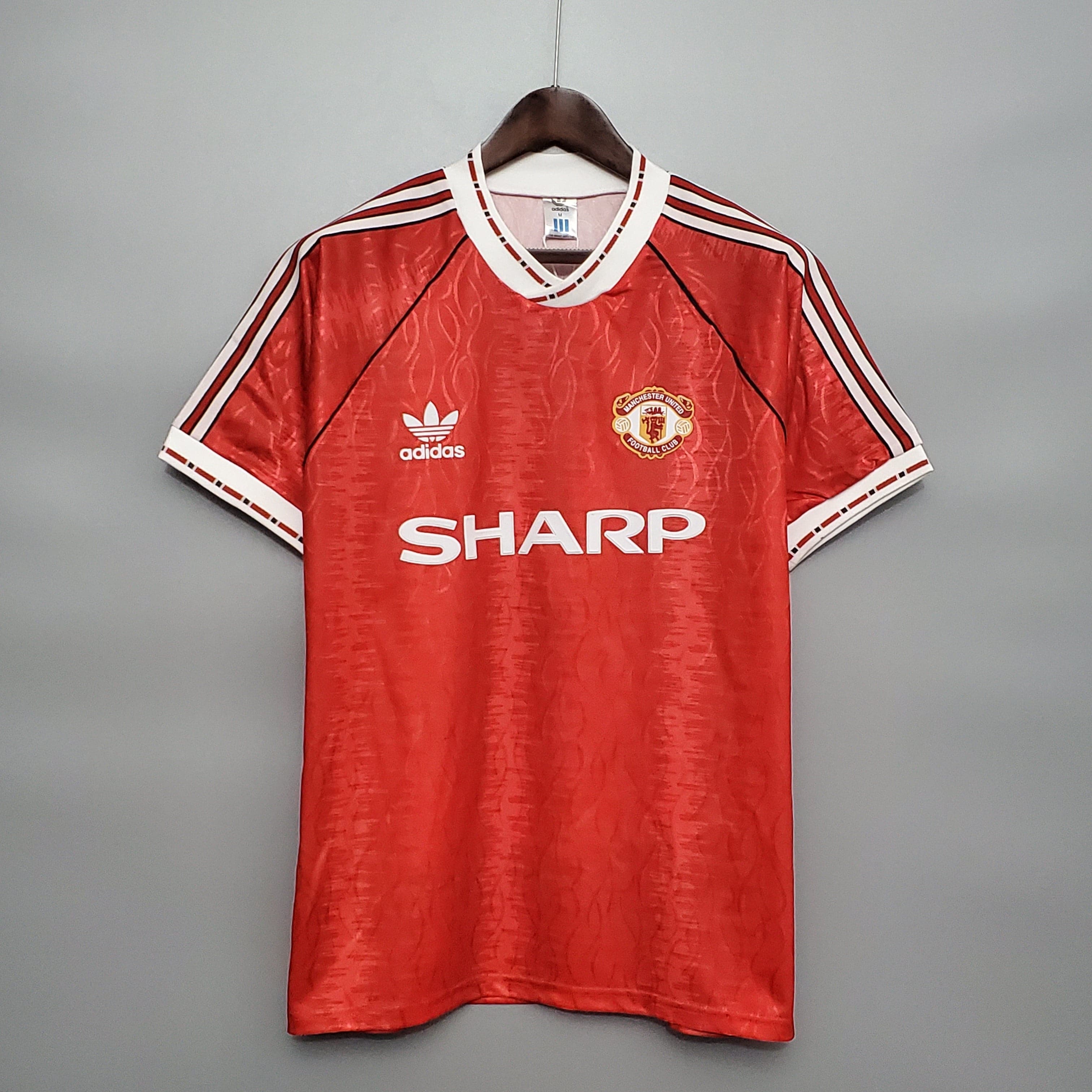 CAMISETA MANCHESTER UNITED I 90/92 HOMBRE (RETRO)