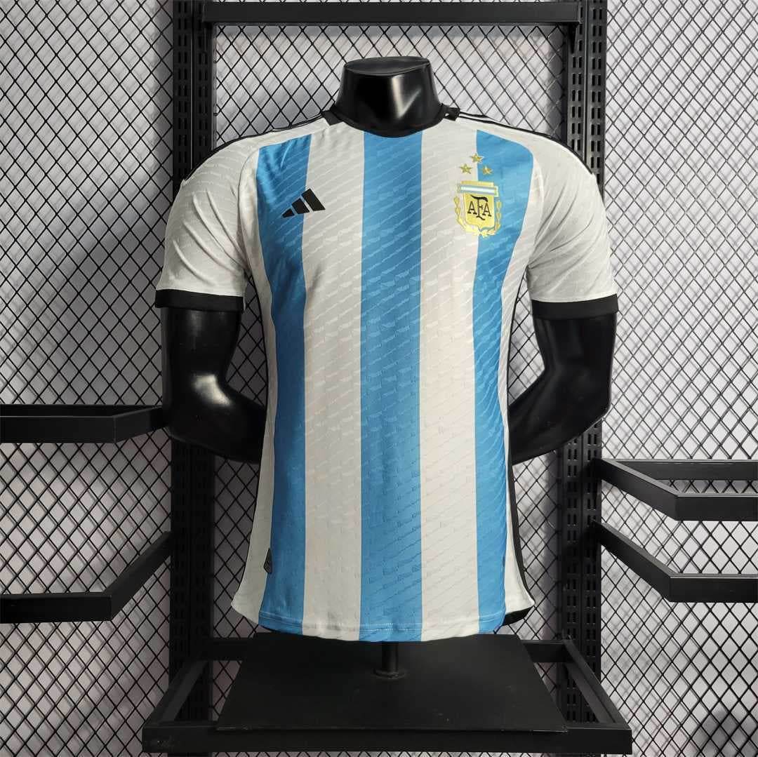 CAMISETA ARGENTINA EDICIÓN CAMPEÓN I 2022 HOMBRE (VERSIÓN JUGADOR) - ZonaCamisetas