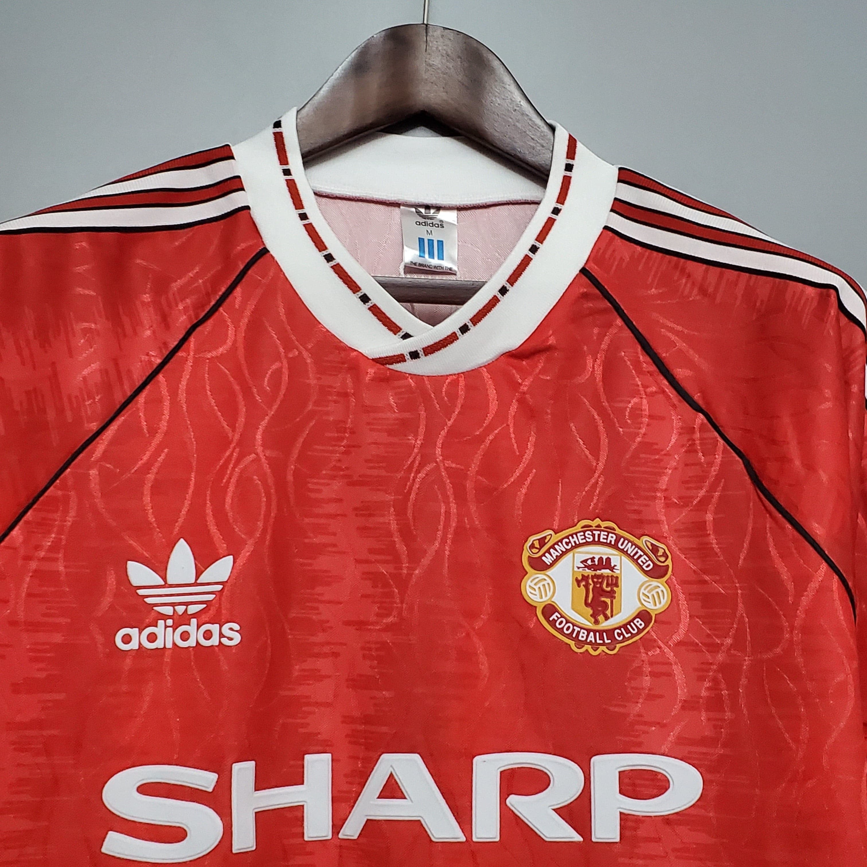 CAMISETA MANCHESTER UNITED I 90/92 HOMBRE (RETRO)