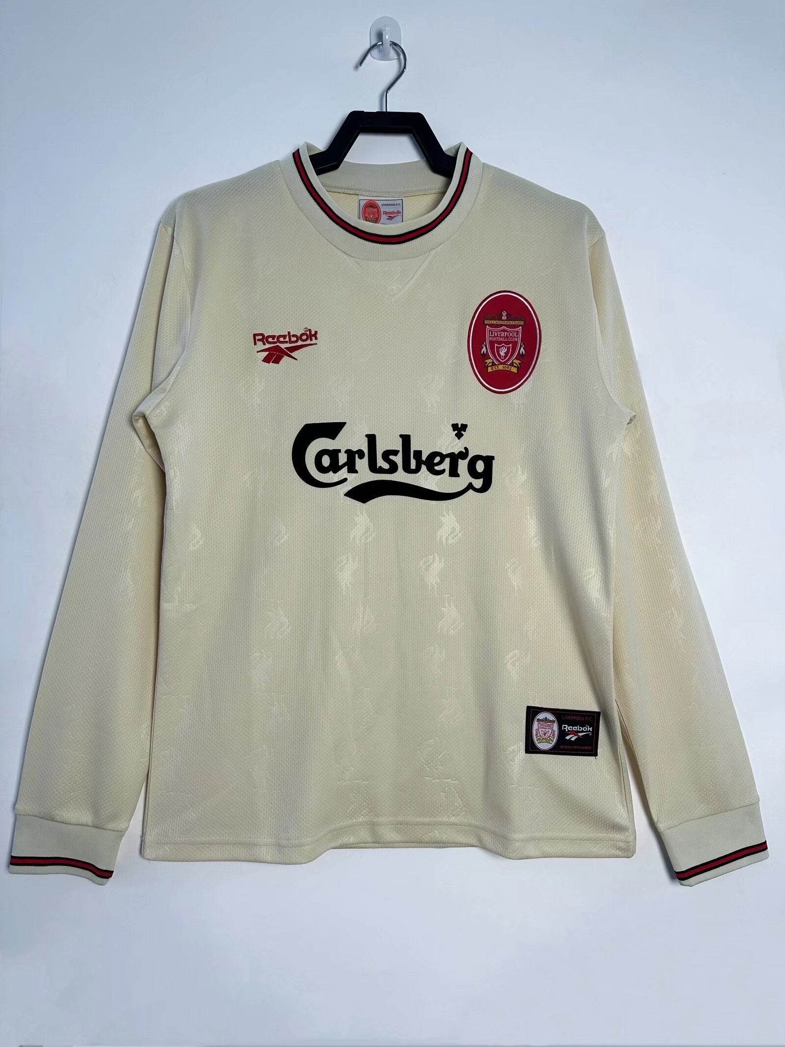 CAMISETA LIVERPOOL I 96/97 MANGA LARGA HOMBRE (RETRO) - ZonaCamisetas