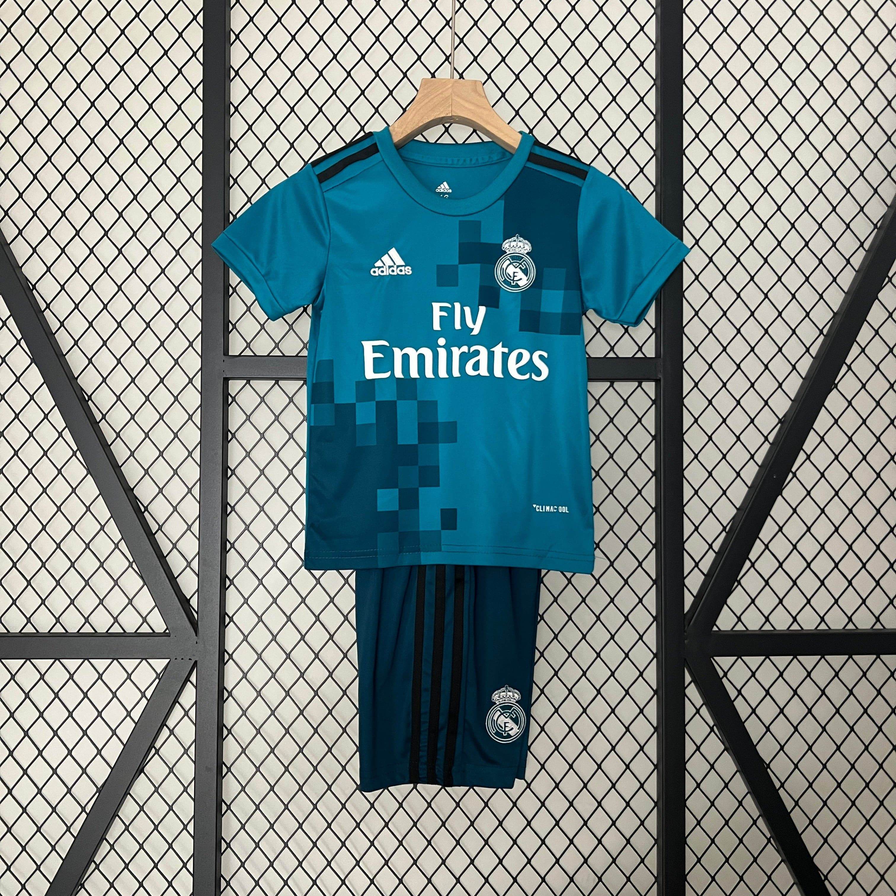 CAMISETA REAL MADRID III 17/18 CONJUNTO INFANTIL - ZonaCamisetas