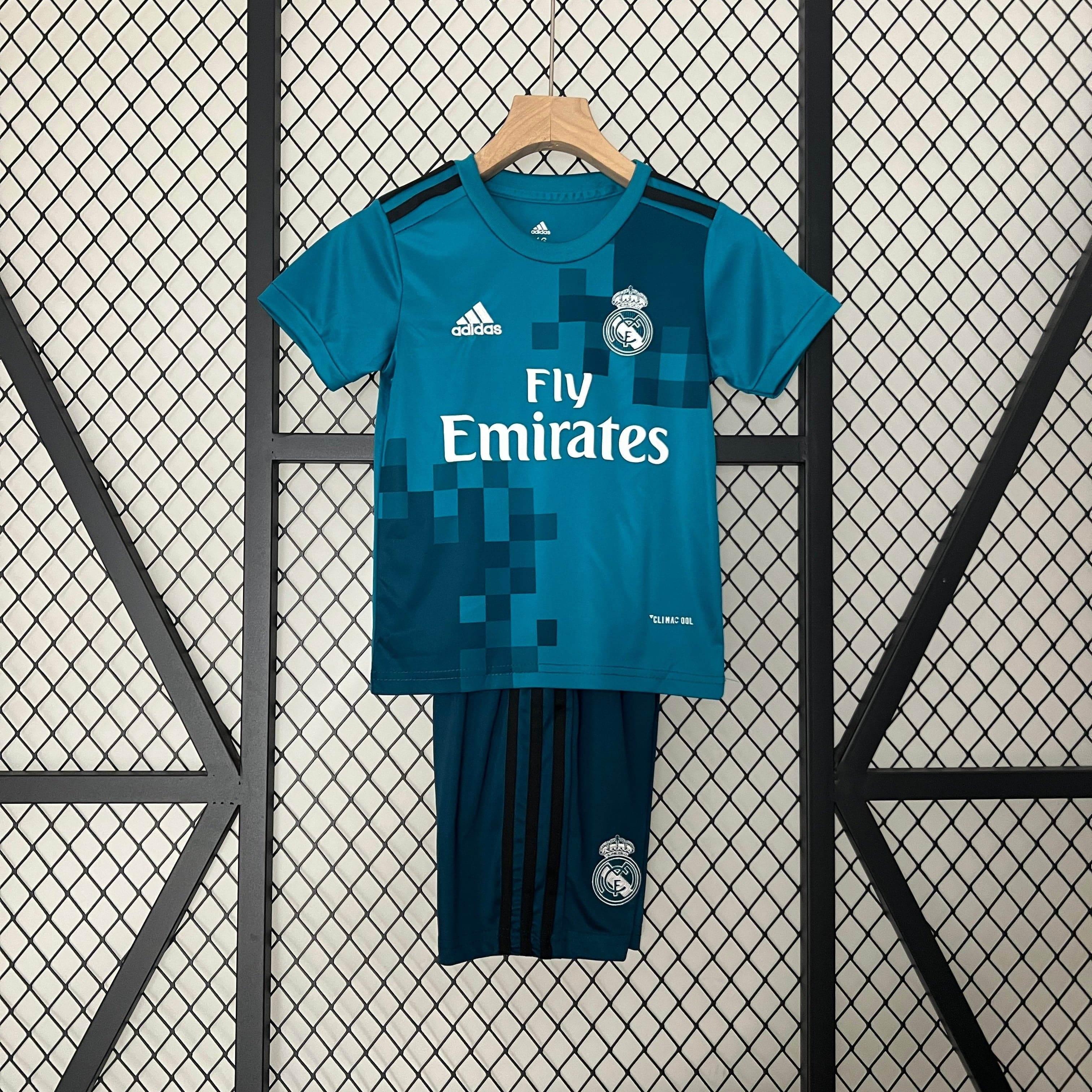 CAMISETA REAL MADRID III 17/18 CONJUNTO INFANTIL - ZonaCamisetas