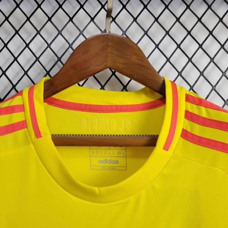 CAMISETA COLOMBIA I 2024 MUJER (VERSIÓN FAN) - ZonaCamisetas