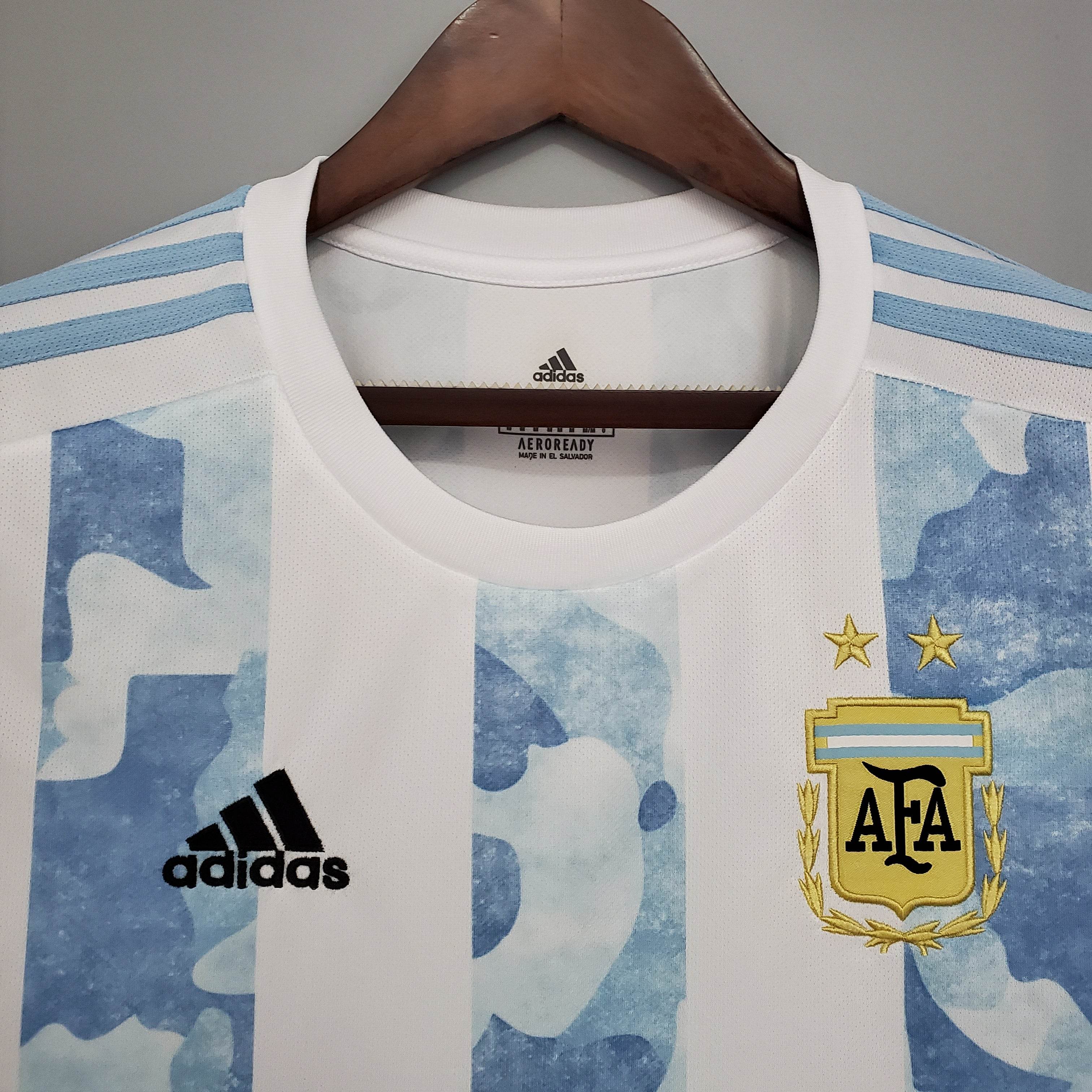 CAMISETA ARGENTINA I 20/21 HOMBRE (RETRO) - ZonaCamisetas