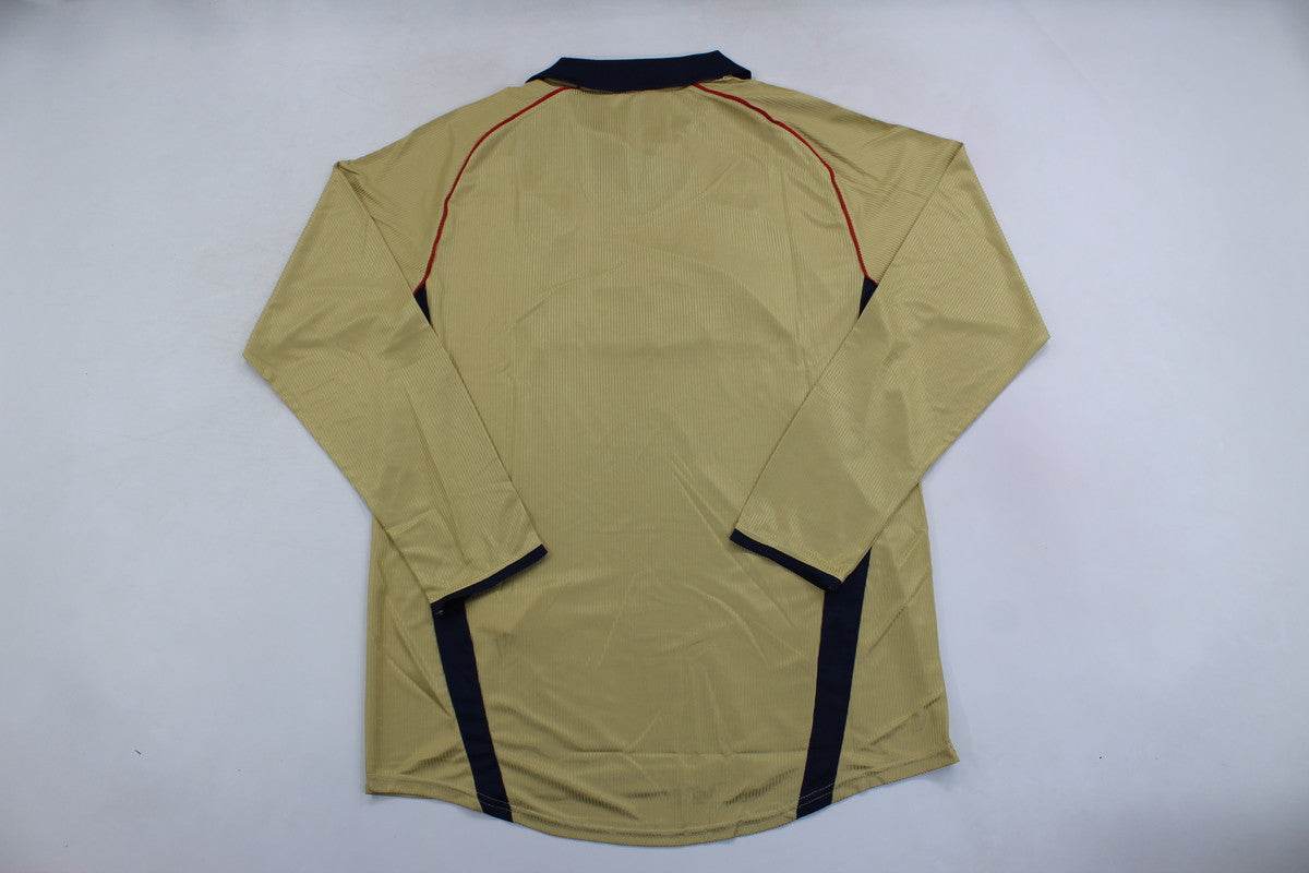 CAMISETA ARSENAL l 01/02 HOMBRE (RETRO) MANGA LARGA - ZonaCamisetas