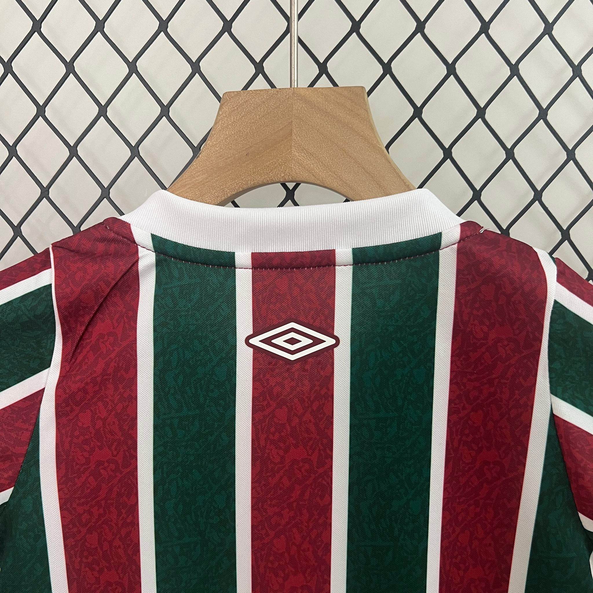 CAMISETA FLUMINENSE I 24/25 CONJUNTO INFANTIL - ZonaCamisetas