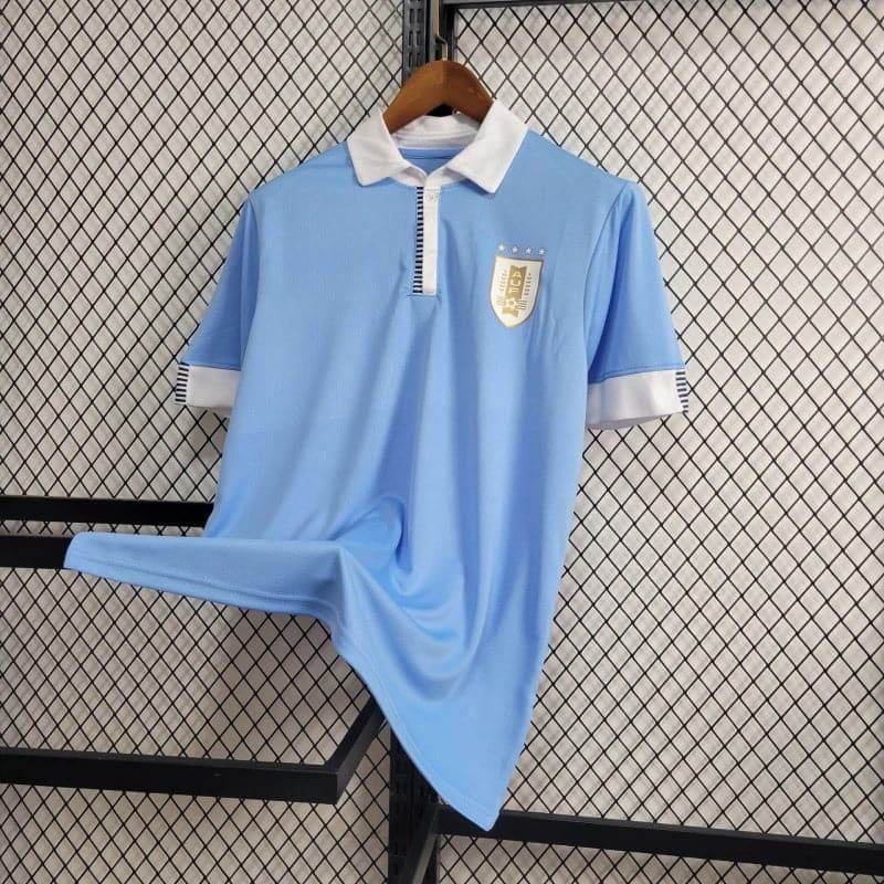 CAMISETA URUGUAY I 2024 HOMBRE (VERSIÓN FAN) - ZonaCamisetas