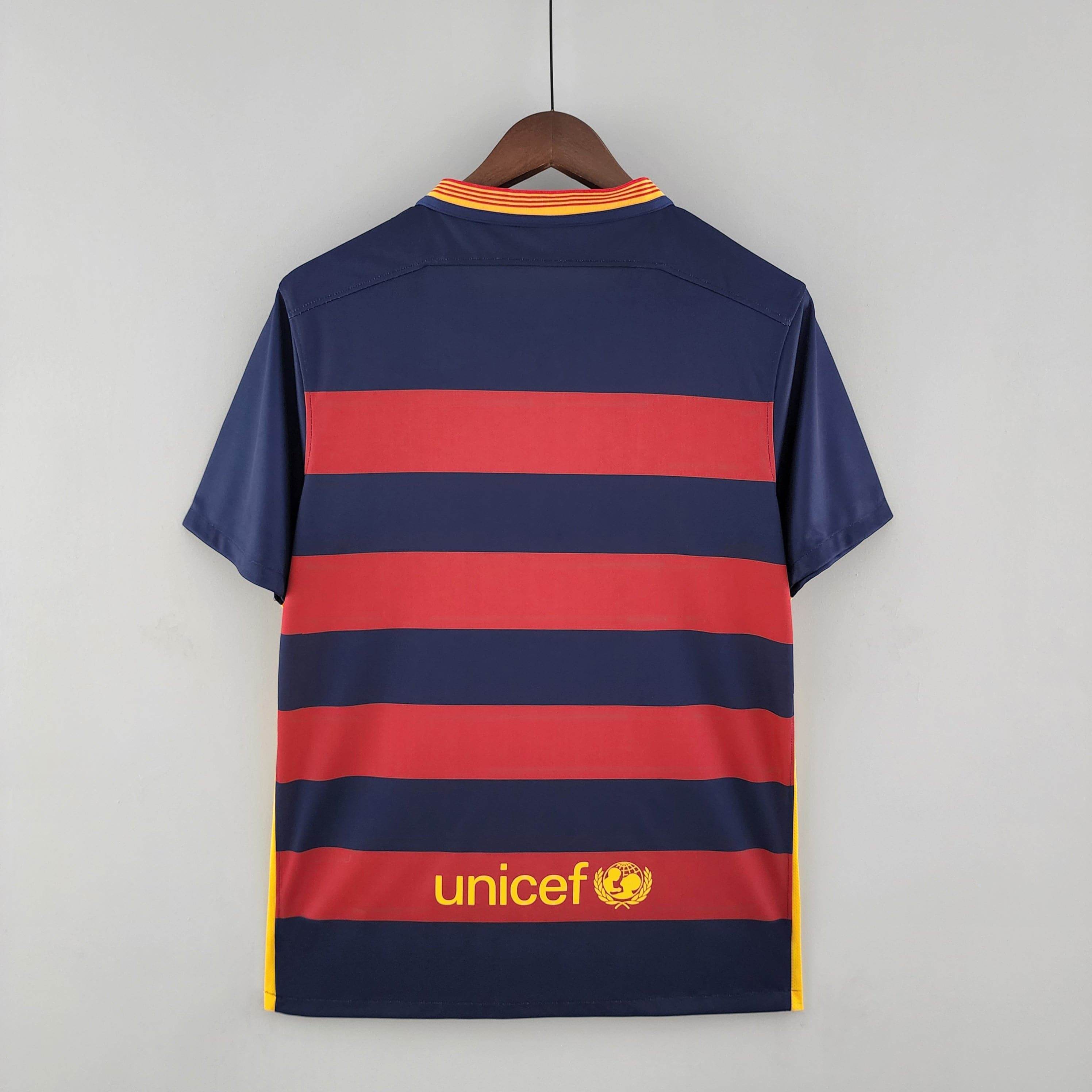 CAMISETA BARCELONA I 15/16 HOMBRE (RETRO) - ZonaCamisetas