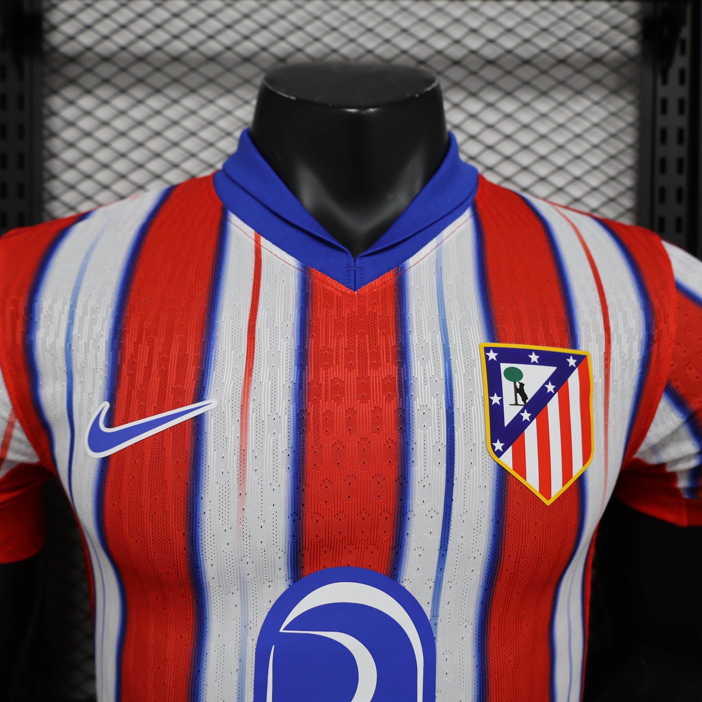 CAMISETA ATLÉTICO DE MADRID I 24/25 HOMBRE (VERSIÓN JUGADOR) - ZonaCamisetas