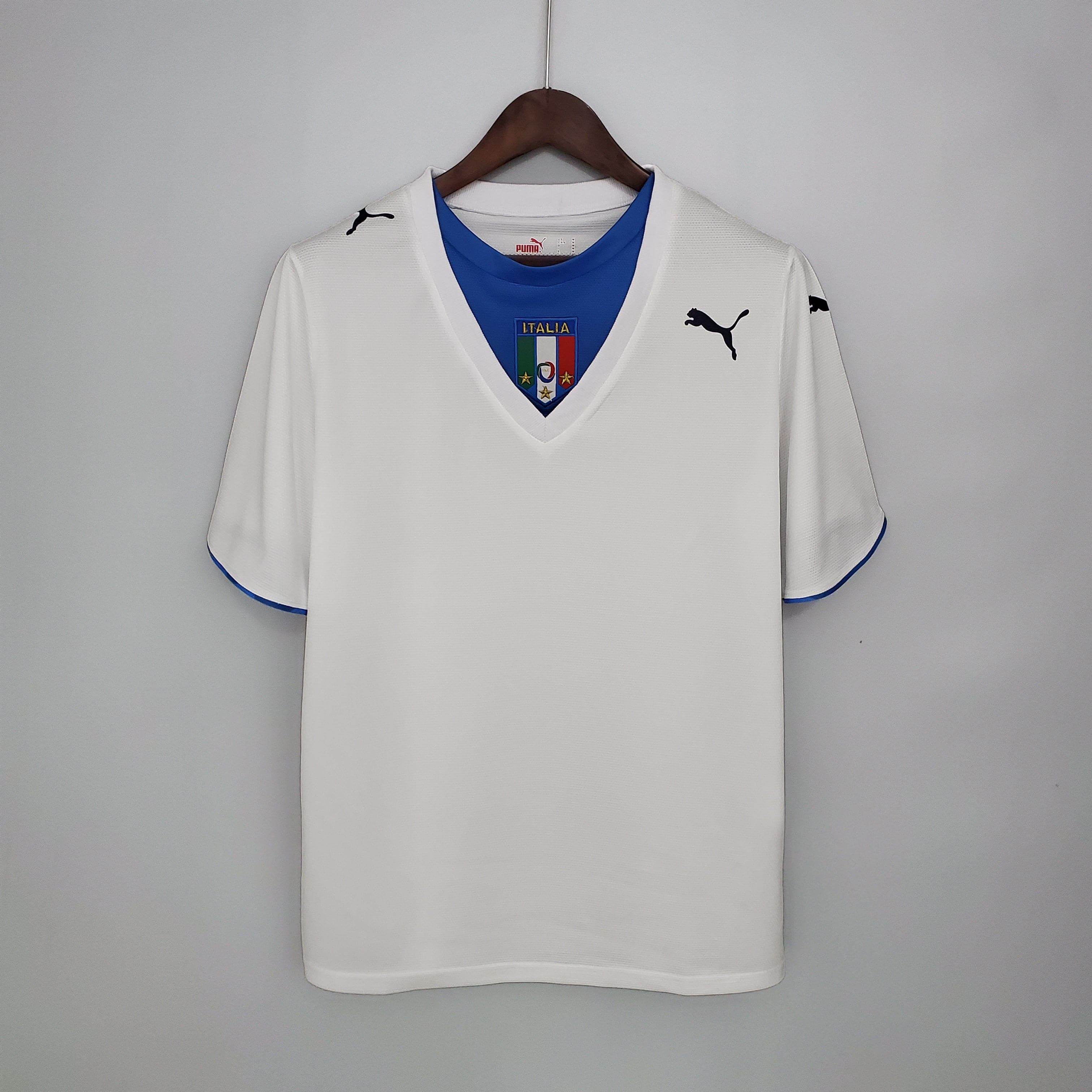 CAMISETA ITALIA II MUNDIAL 2006 HOMBRE (RETRO) - ZonaCamisetas