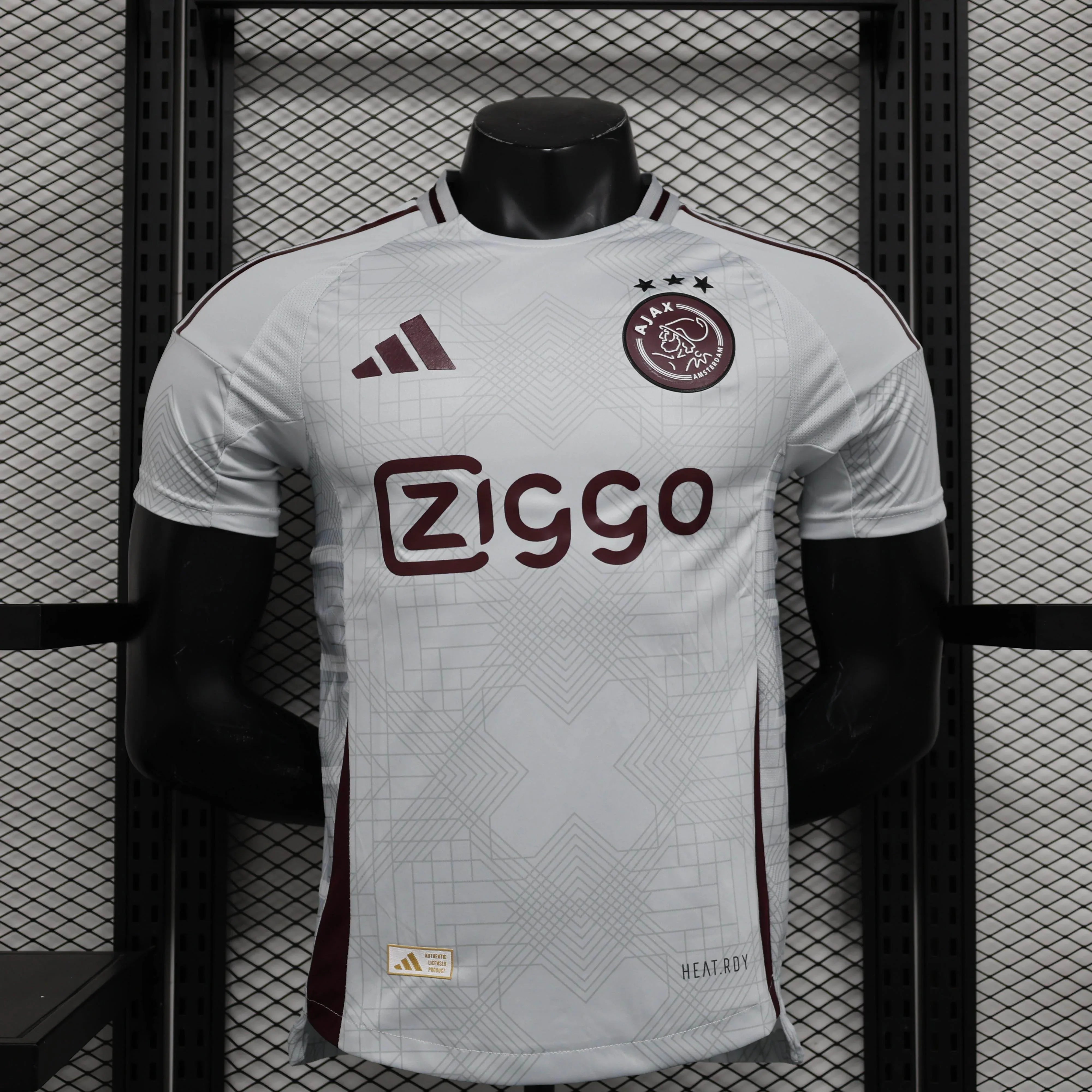 CAMISETA AJAX Il 24/25 HOMBRE (VERSIÓN JUGADOR) - ZonaCamisetas