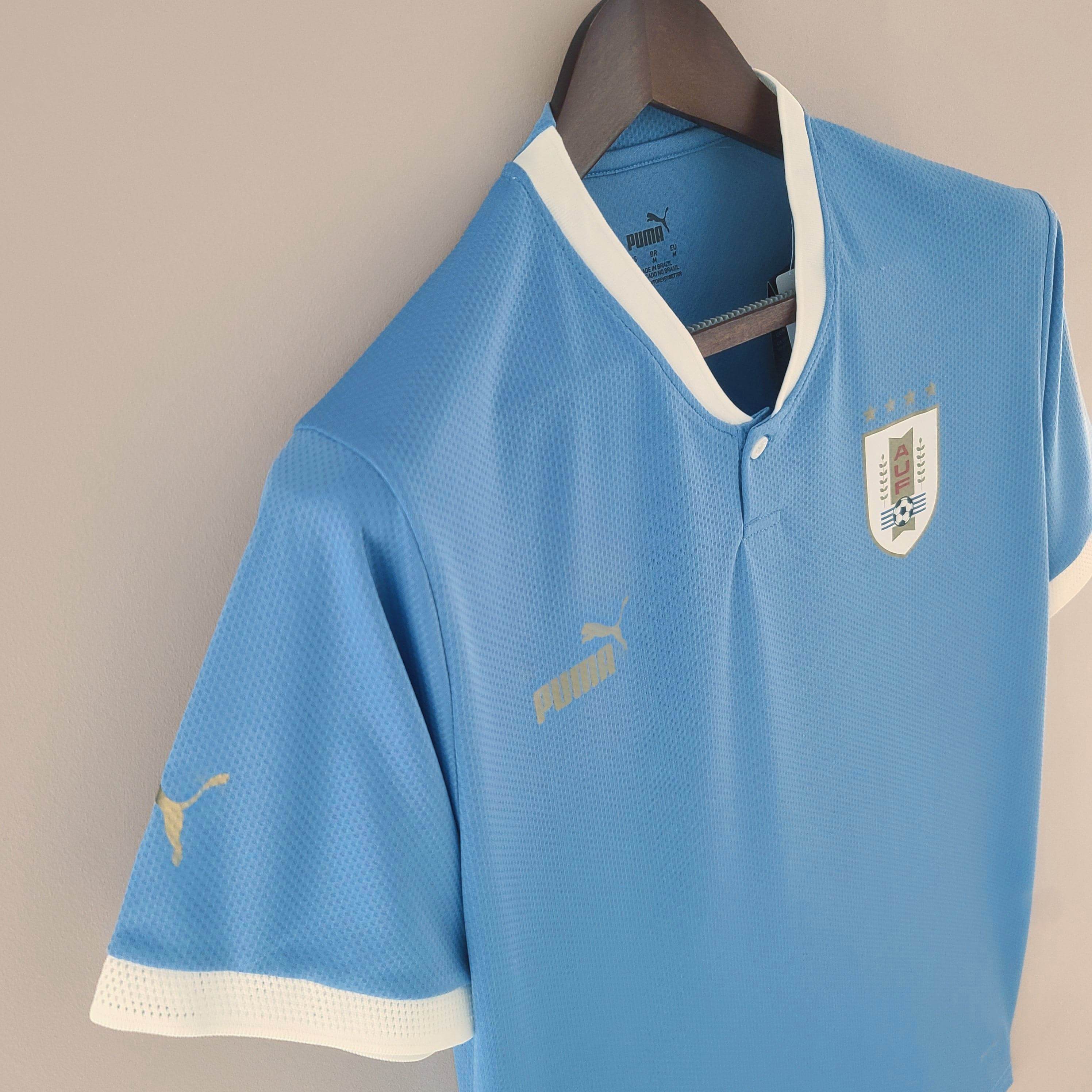 CAMISETA URUGUAY I 2022 HOMBRE (VERSIÓN FAN) - ZonaCamisetas