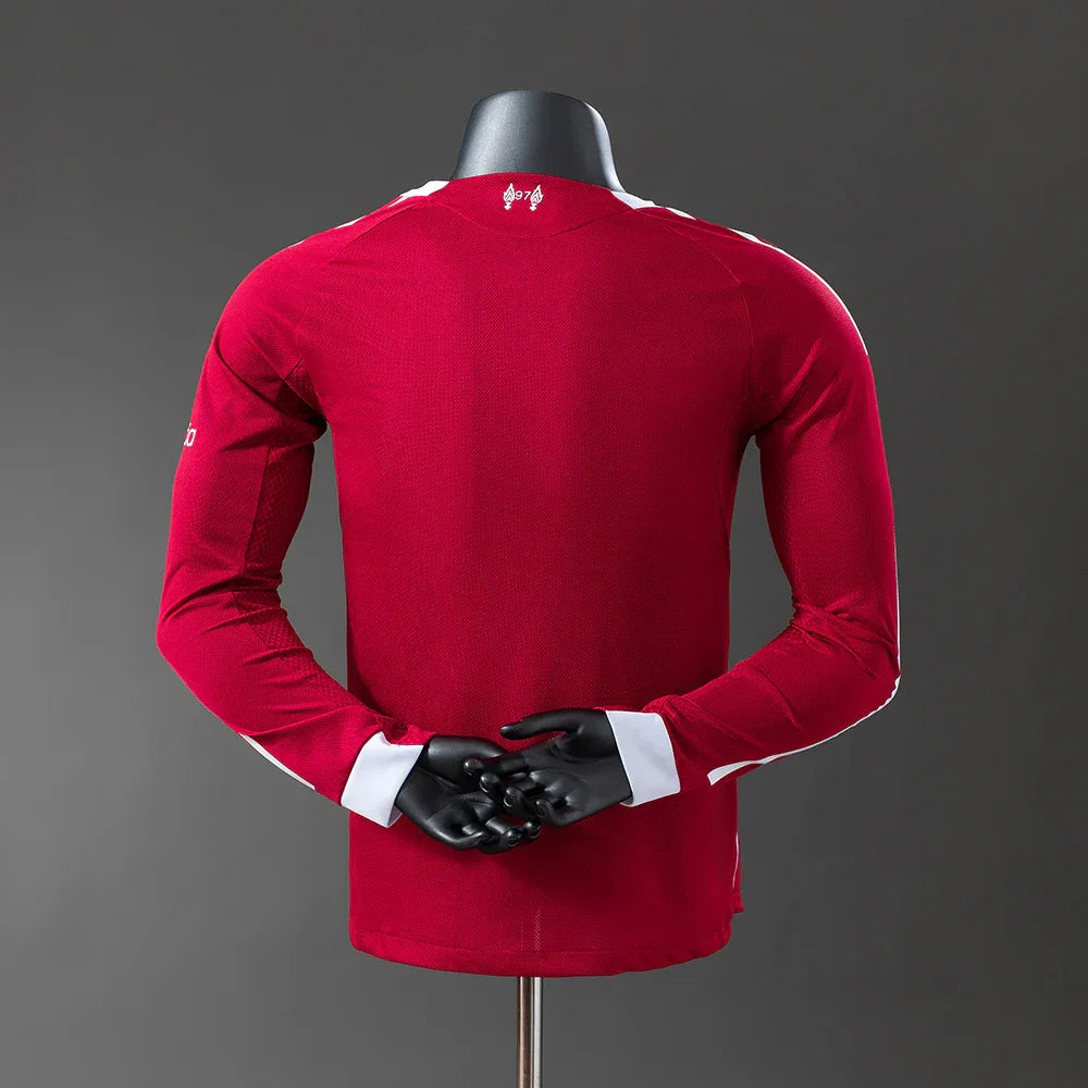 CAMISETA LIVERPOOL I 25/26 MANGA LARGA HOMBRE (VERSIÓN JUGADOR) - ZonaCamisetas