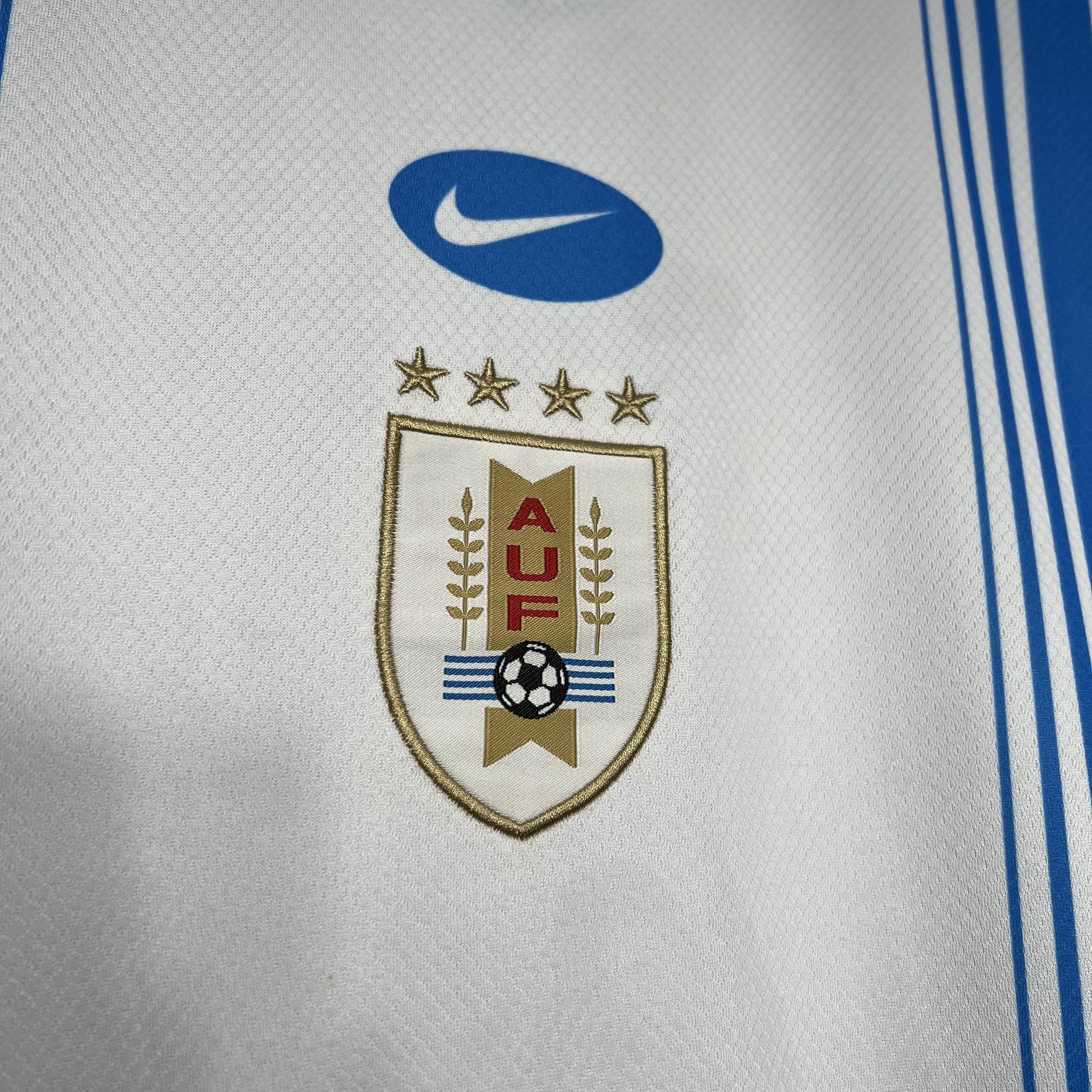 CAMISETA URUGUAY PREMATCH 2024 HOMBRE (VERSIÓN FAN) - ZonaCamisetas