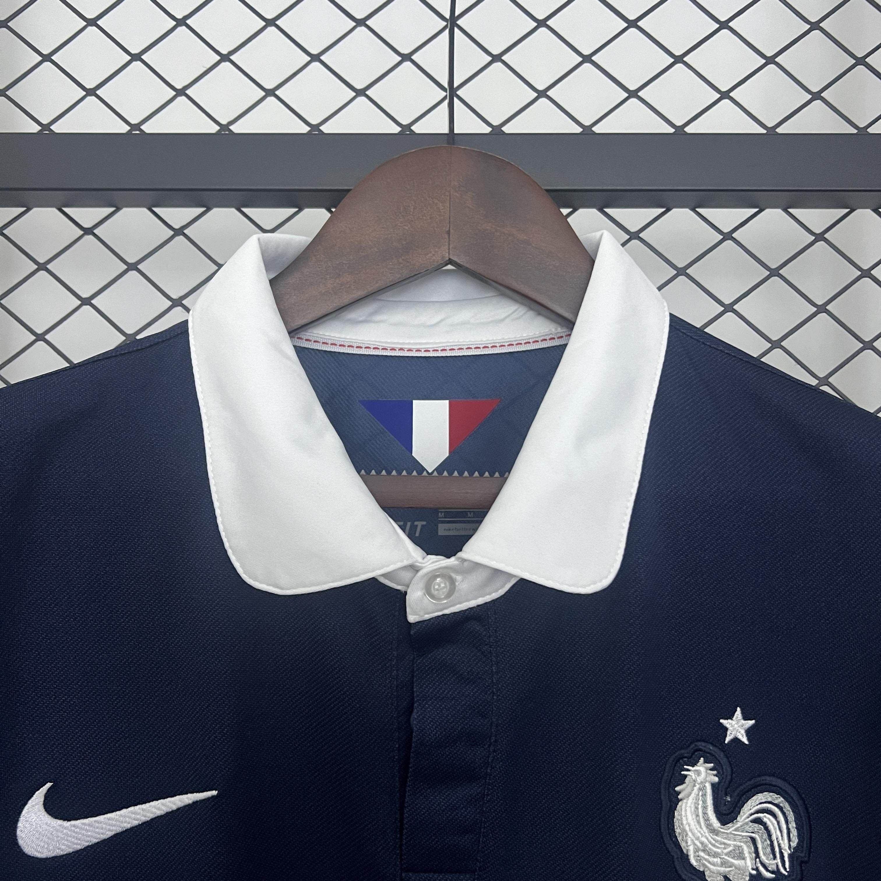 CAMISETA FRANCIA I 2014 HOMBRE (RETRO) - ZonaCamisetas