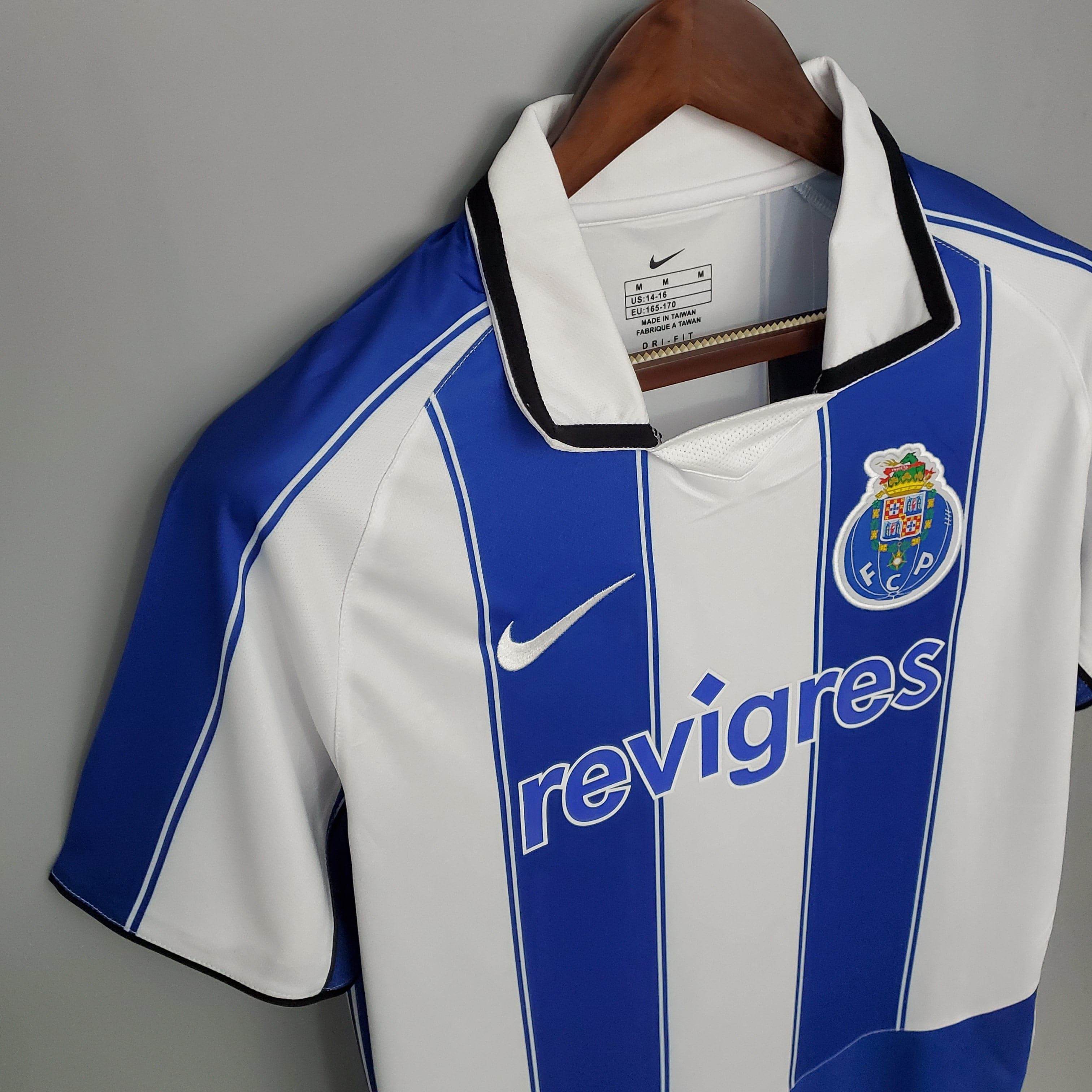 CAMISETA PORTO I 03/04 HOMBRE (RETRO) - ZonaCamisetas