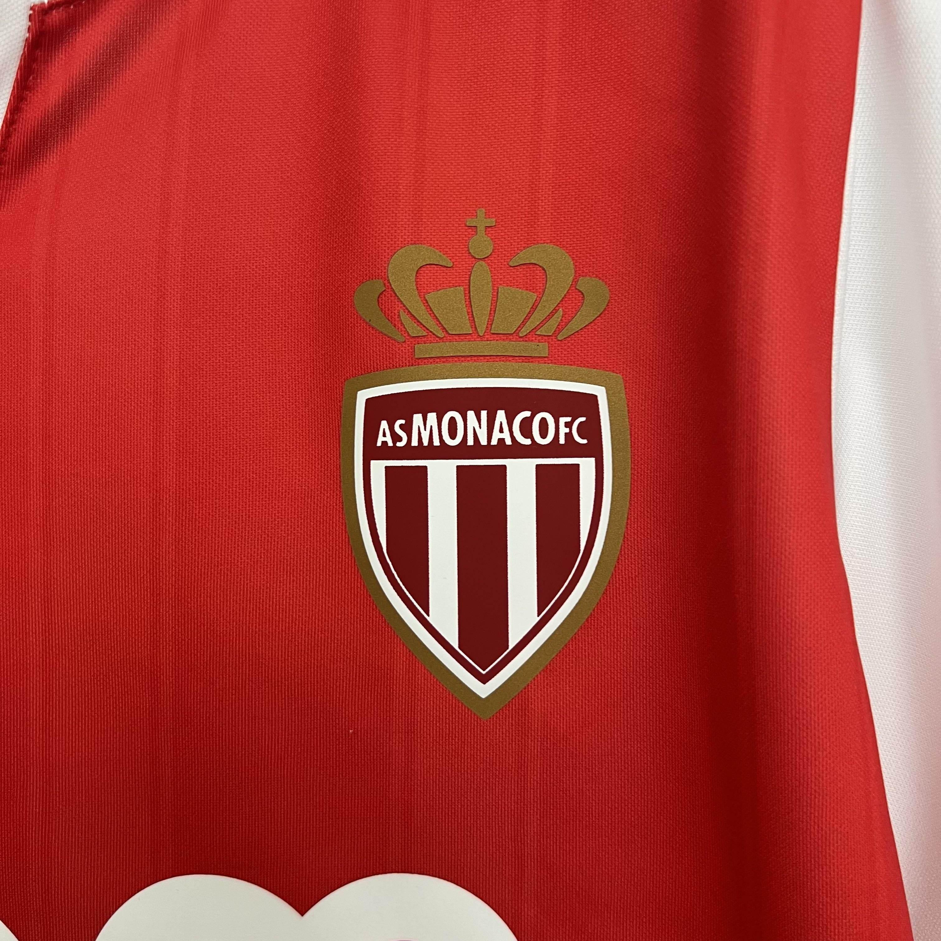 CAMISETA AS MONACO I 25/26 HOMBRE (VERSIÓN FAN) - ZonaCamisetas