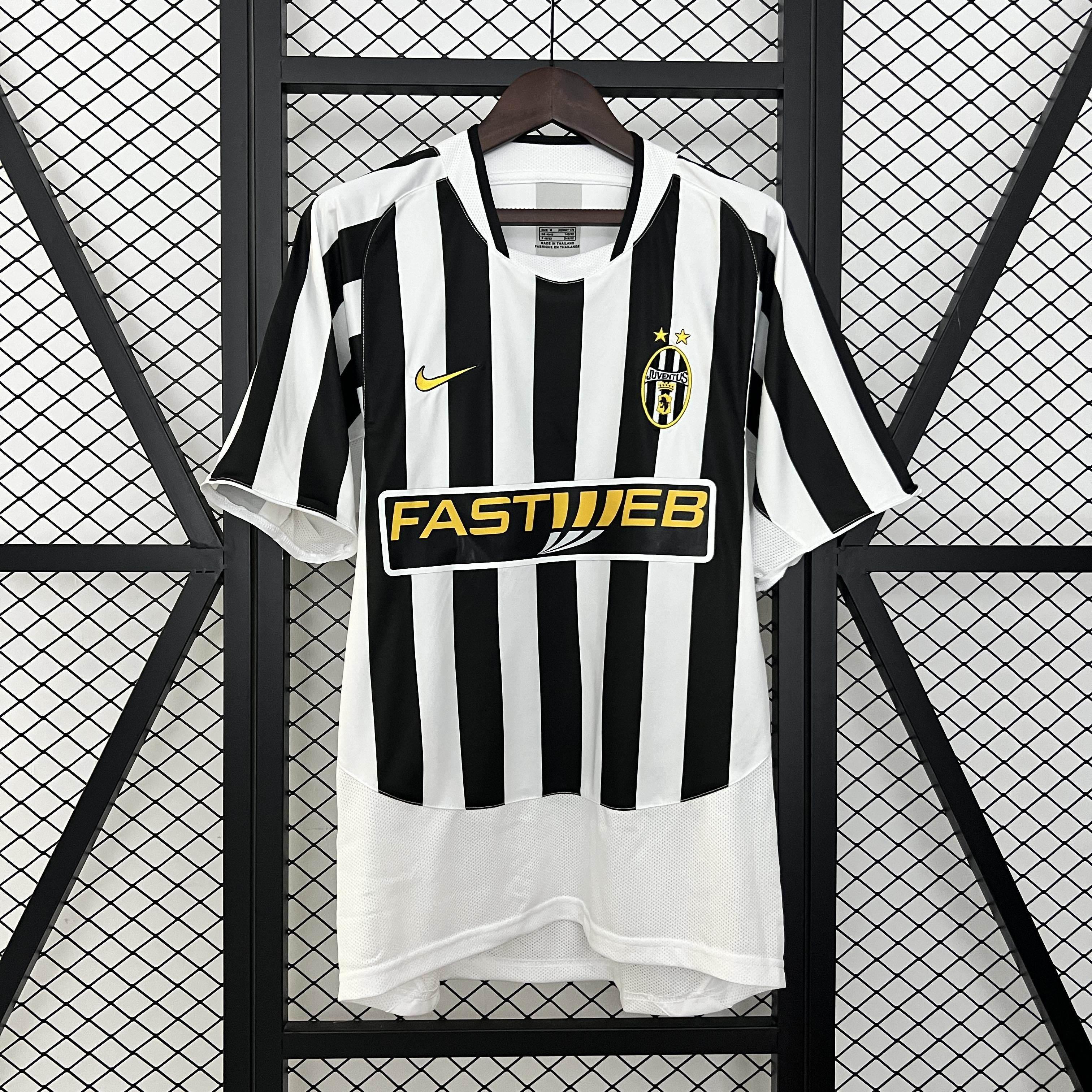 CAMISETA JUVENTUS I 03/04 HOMBRE (RETRO) - ZonaCamisetas