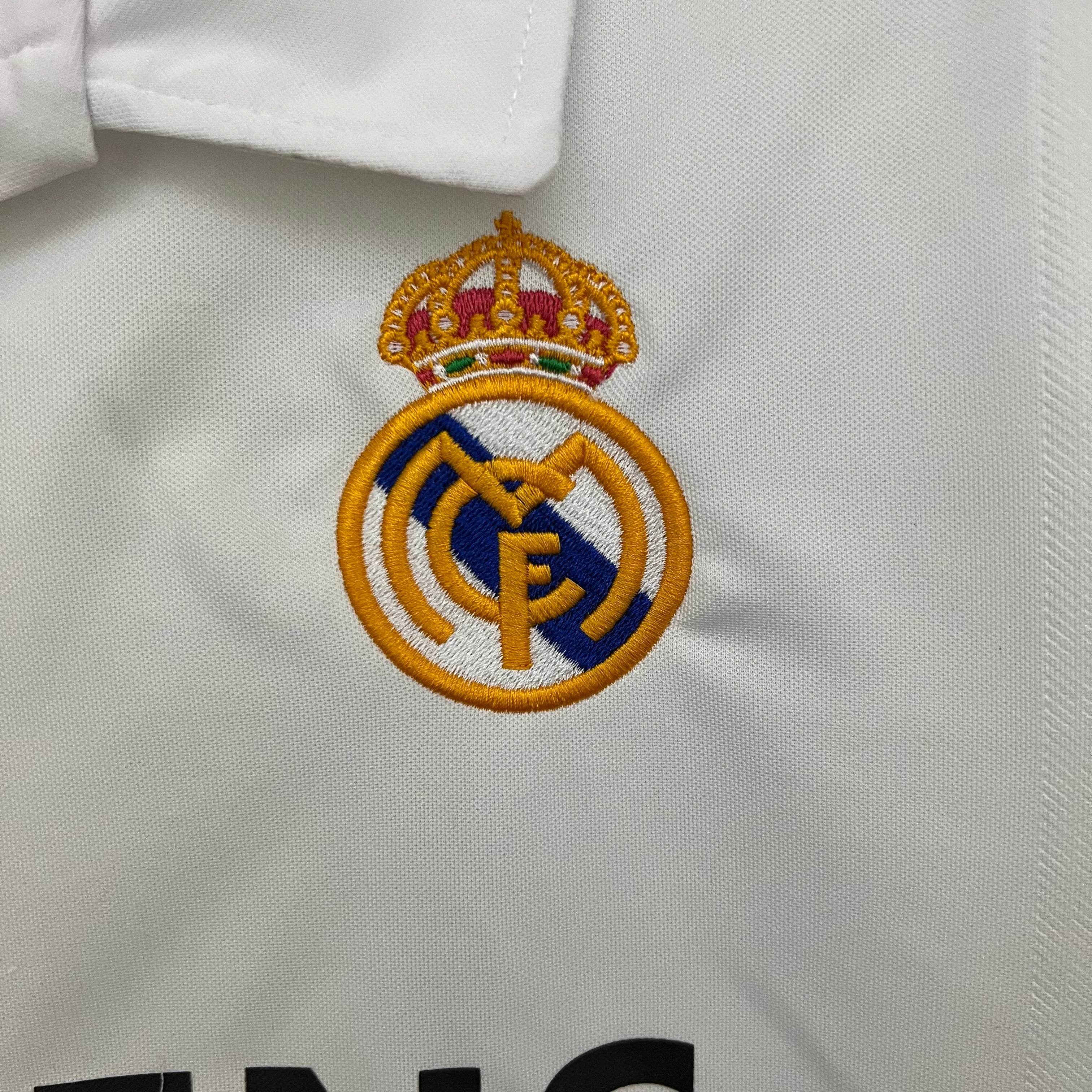 CAMISETA REAL MADRID I 02/03 HOMBRE (RETRO) - ZonaCamisetas
