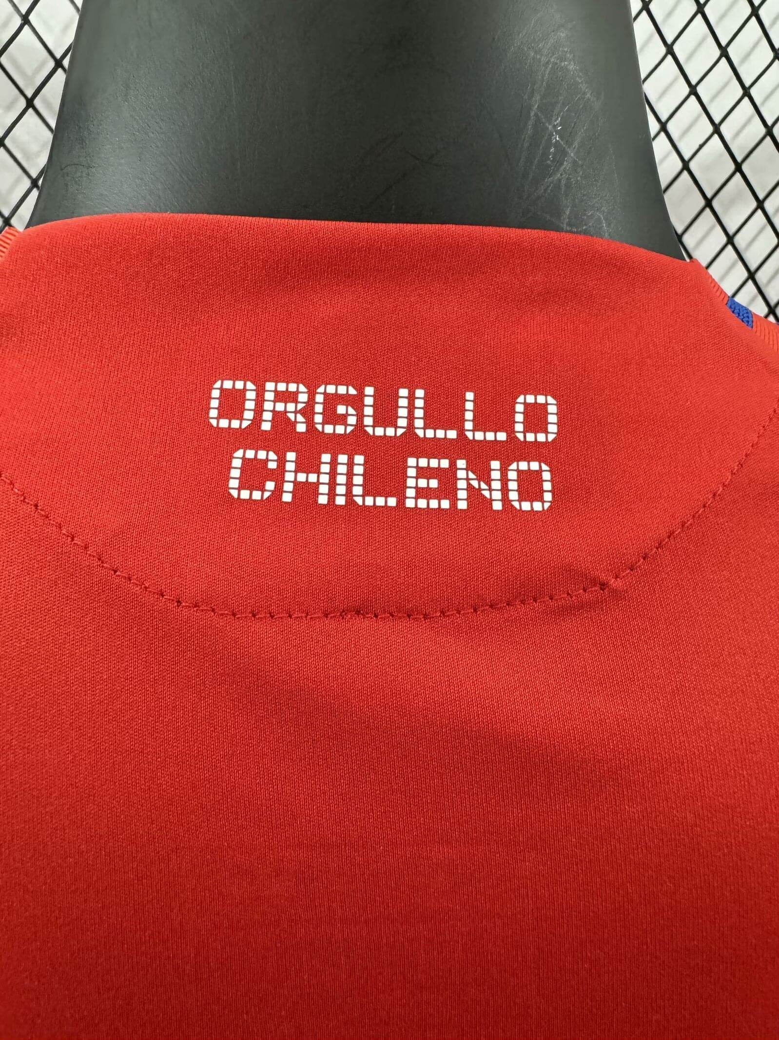 CAMISETA CHILE I COPA AMÉRICA 2024 HOMBRE (VERSIÓN JUGADOR) - ZonaCamisetas