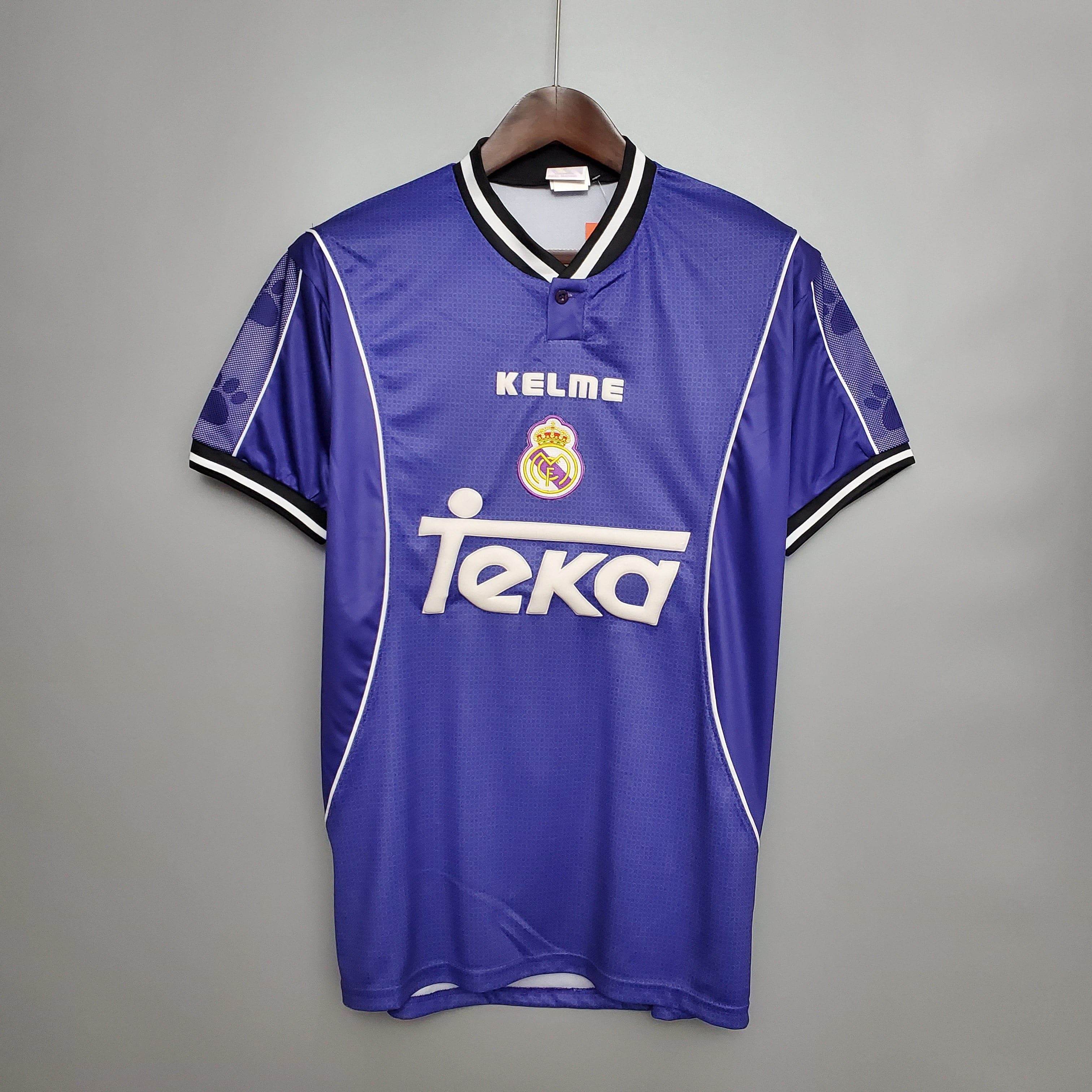 CAMISETA REAL MADRID II 97/98 HOMBRE (RETRO) - ZonaCamisetas