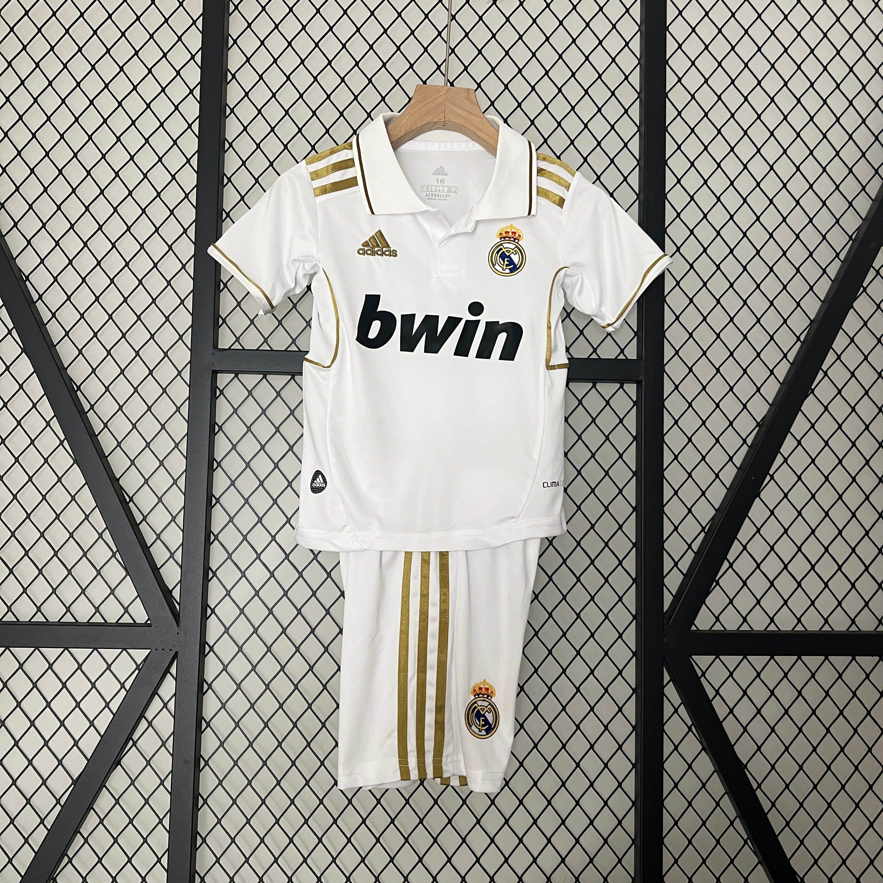 CAMISETA REAL MADRID I 11/12 CONJUNTO INFANTIL - ZonaCamisetas