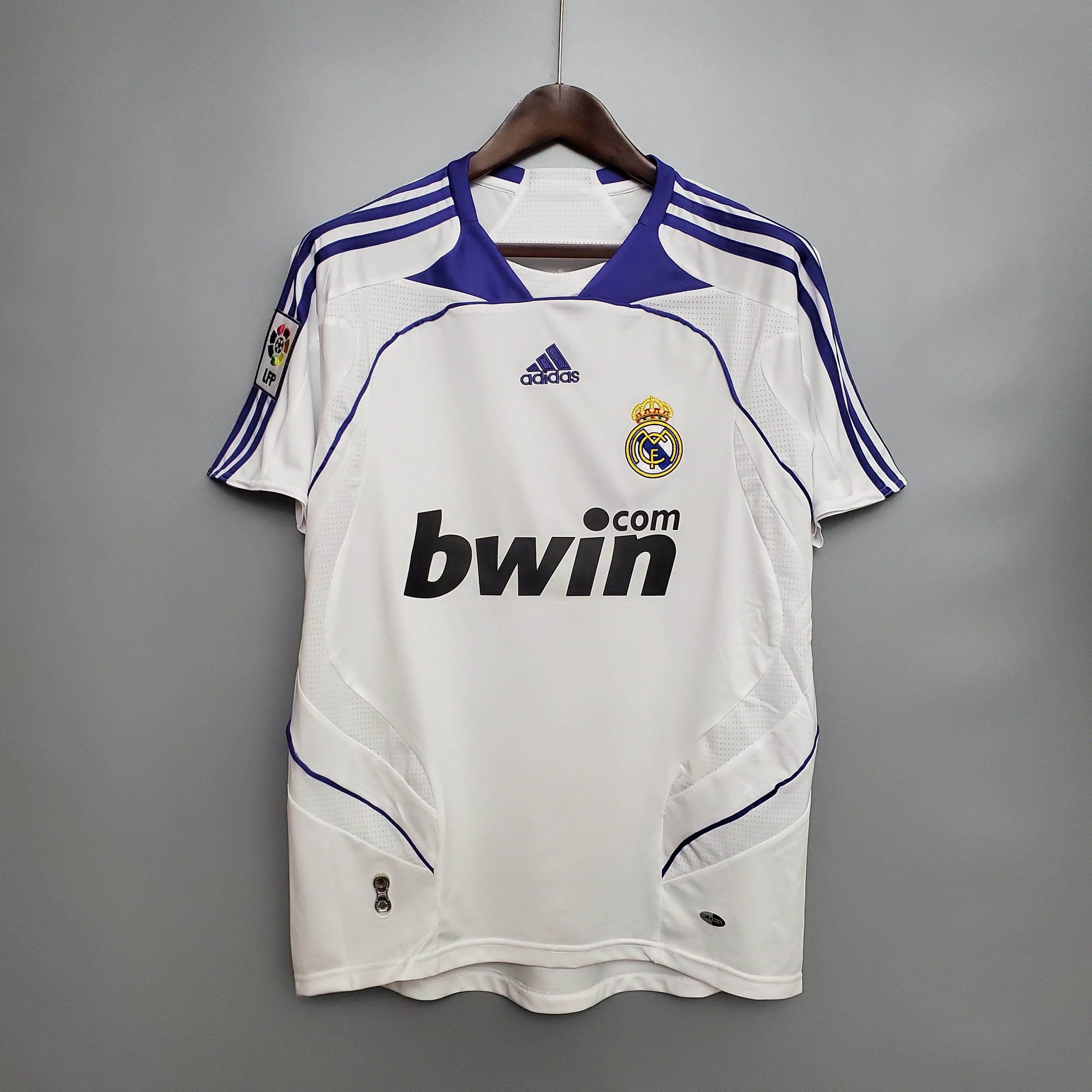 CAMISETA REAL MADRID I 07/08 HOMBRE (RETRO) - ZonaCamisetas