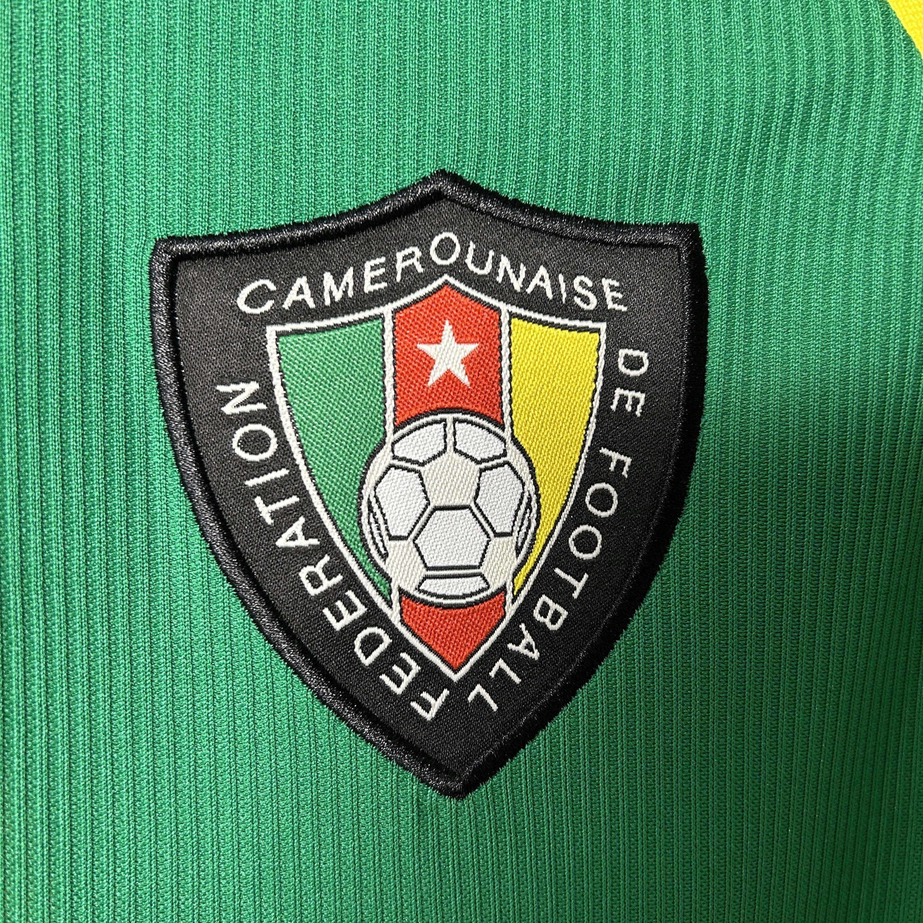 CAMISETA CAMERUN I 98/99 HOMBRE (RETRO) - ZonaCamisetas