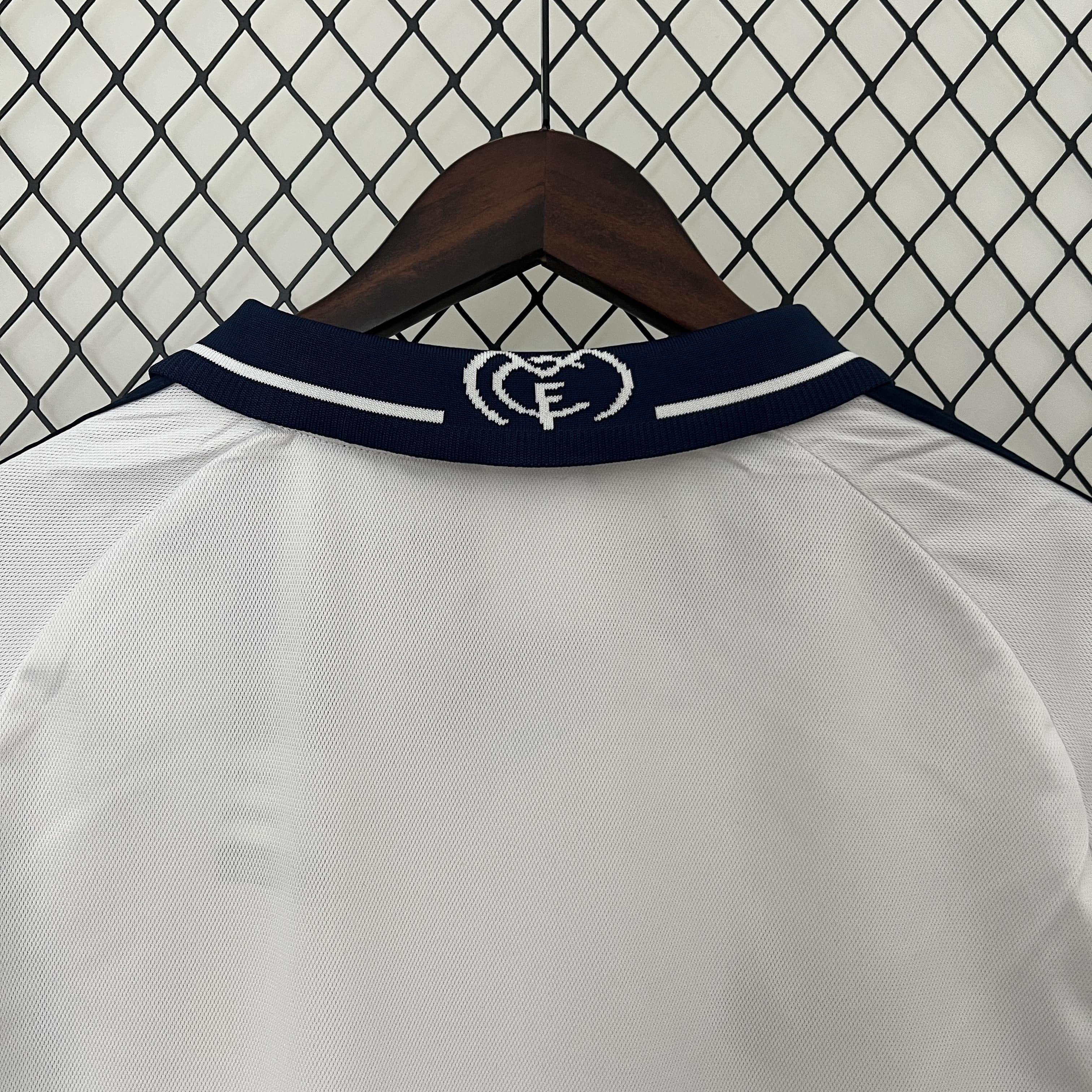 CAMISETA REAL MADRID l 00/01 MANGA LARGA HOMBRE (RETRO) - ZonaCamisetas