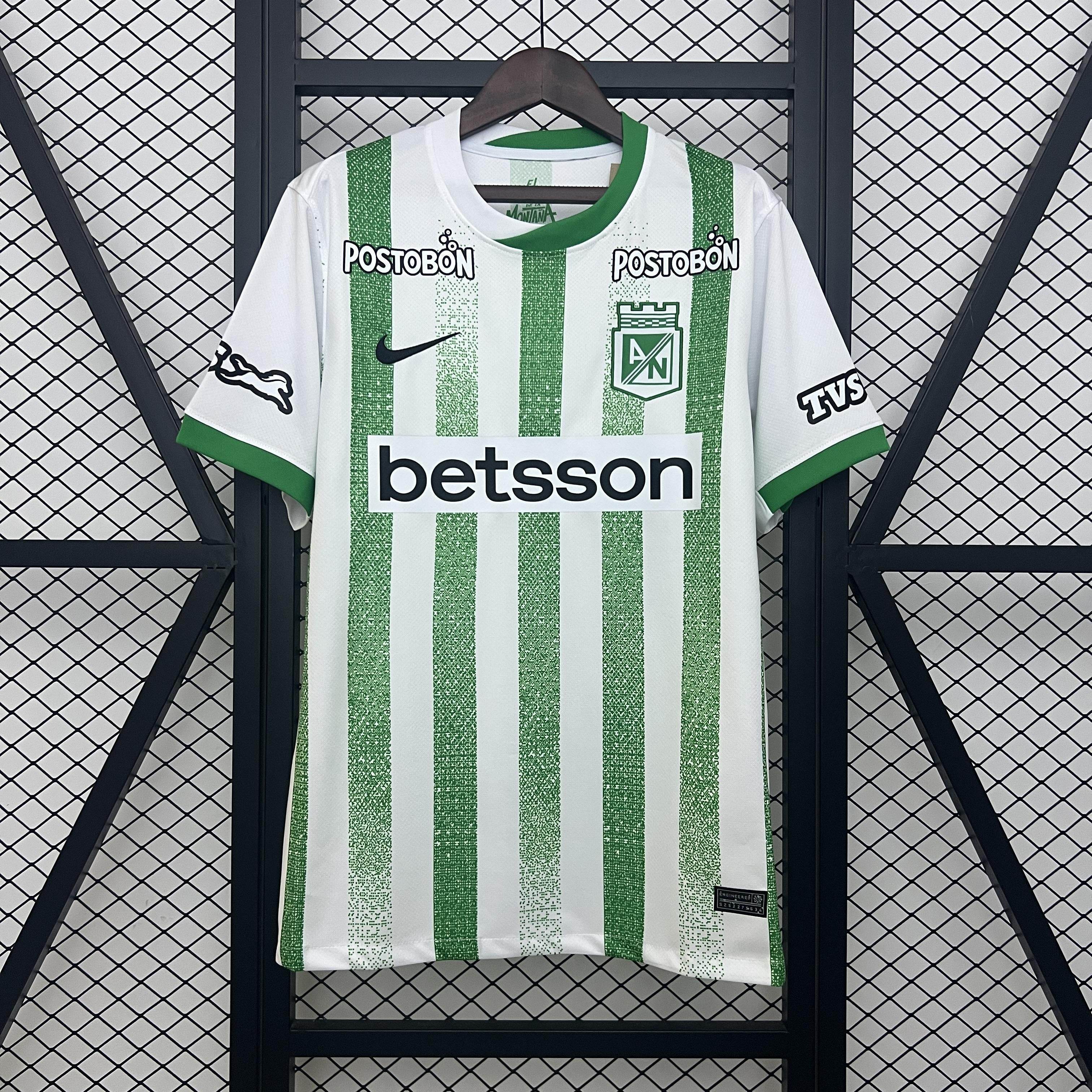 CAMISETA ATLETICO NACIONAL l 25/26 HOMBRE (VERSIÓN FAN) - ZonaCamisetas