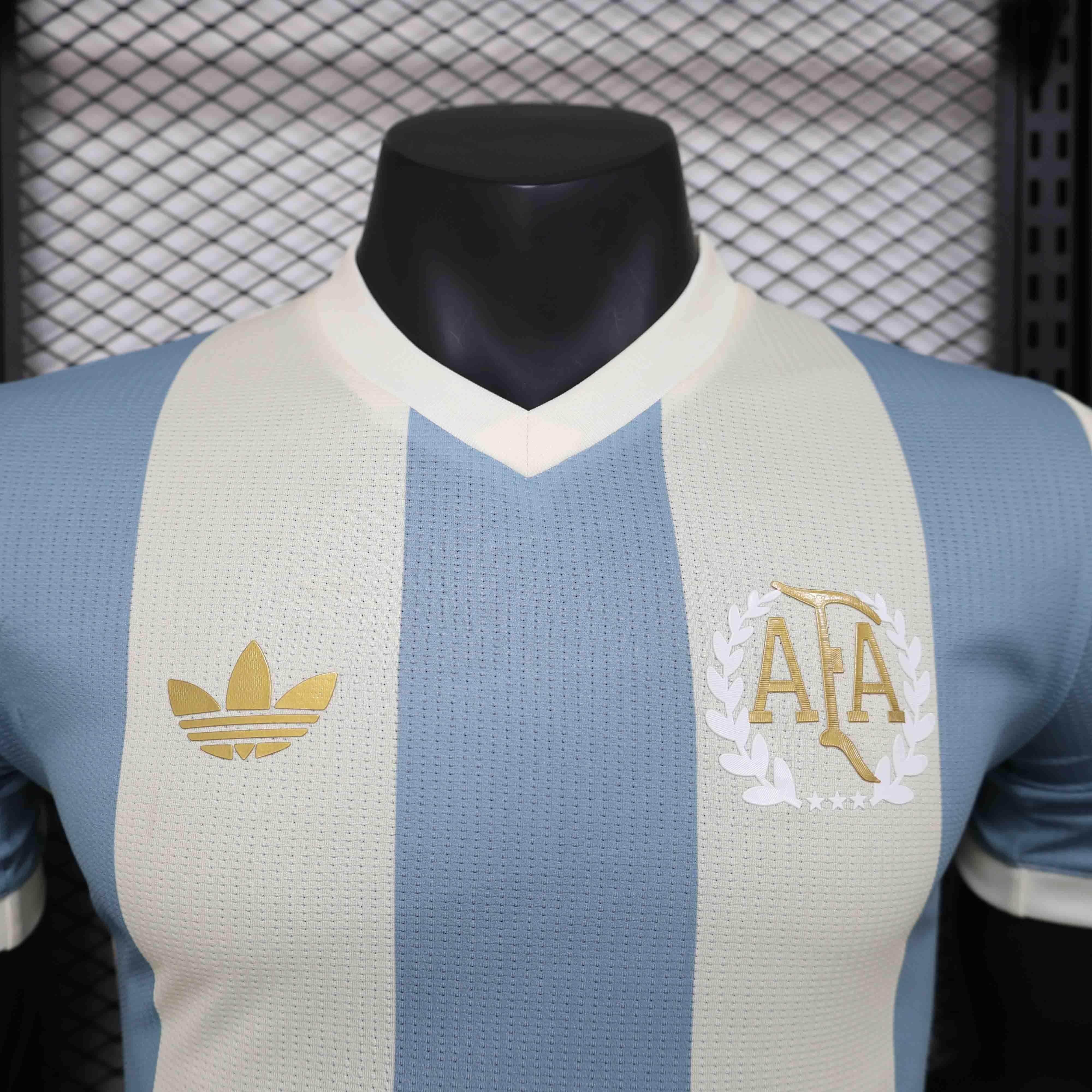 CAMISETA ARGENTINA 50th I 2024 HOMBRE (VERSIÓN JUGADOR) - ZonaCamisetas