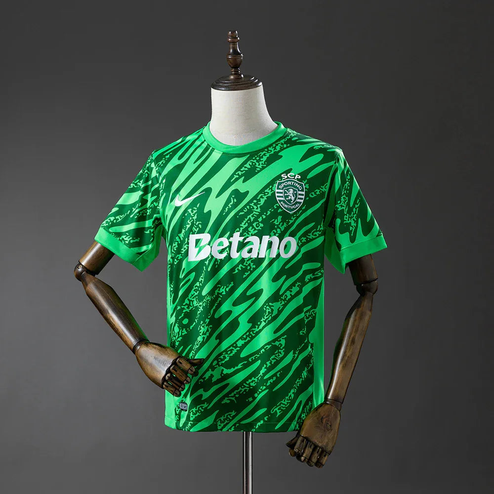 CAMISETA SPORTING LISBOA PORTERO I 25/26 HOMBRE (VERSIÓN FAN) - ZonaCamisetas