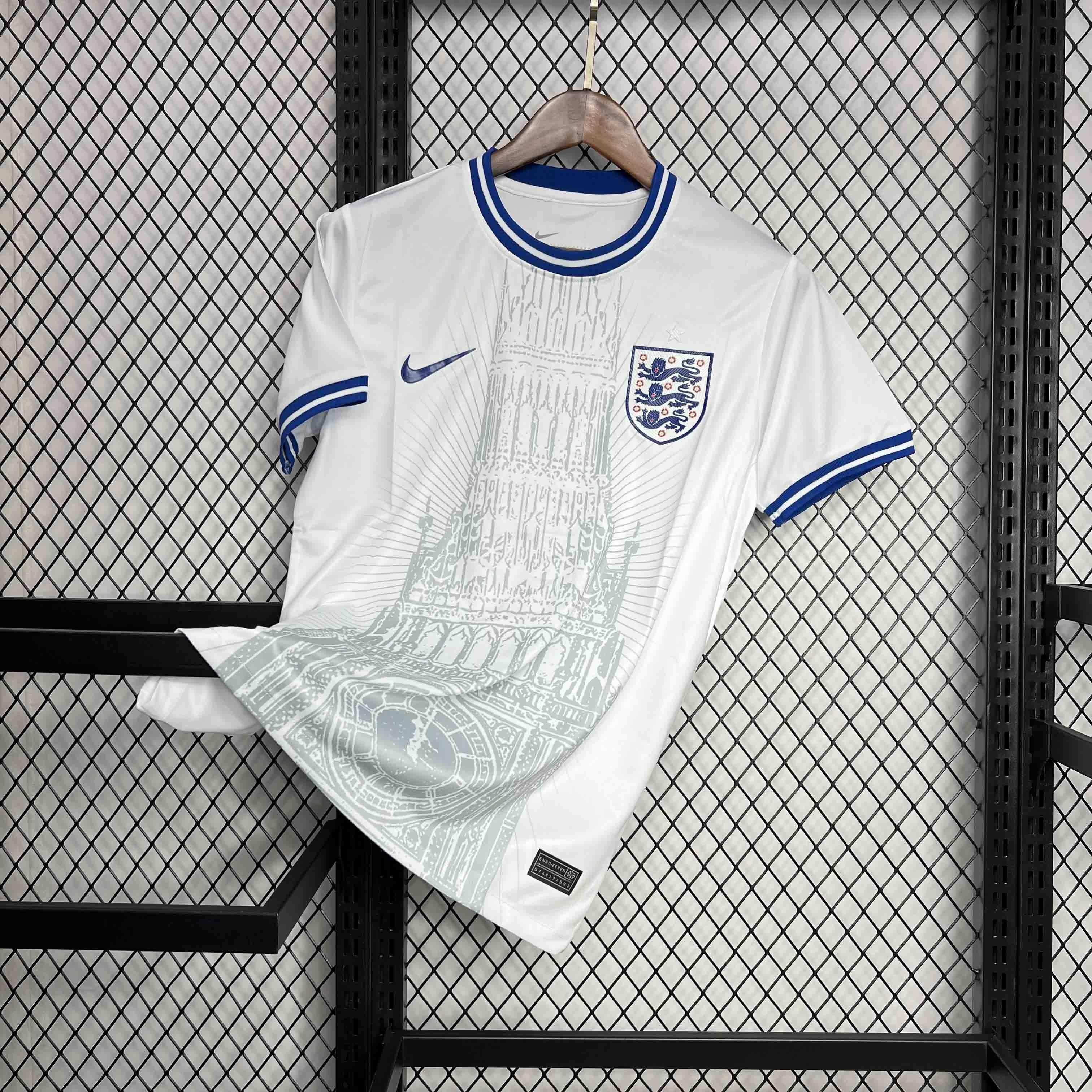 CAMISETA INGLATERRA BIG BEN I 2024 HOMBRE (VERSIÓN FAN) - ZonaCamisetas