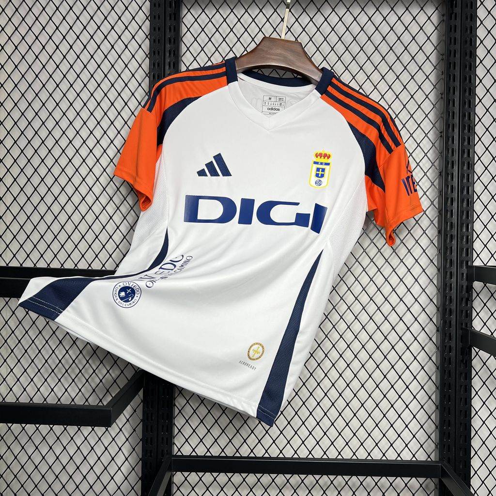 CAMISETA REAL OVIEDO Il 24/25 HOMBRE (VERSIÓN FAN) - ZonaCamisetas