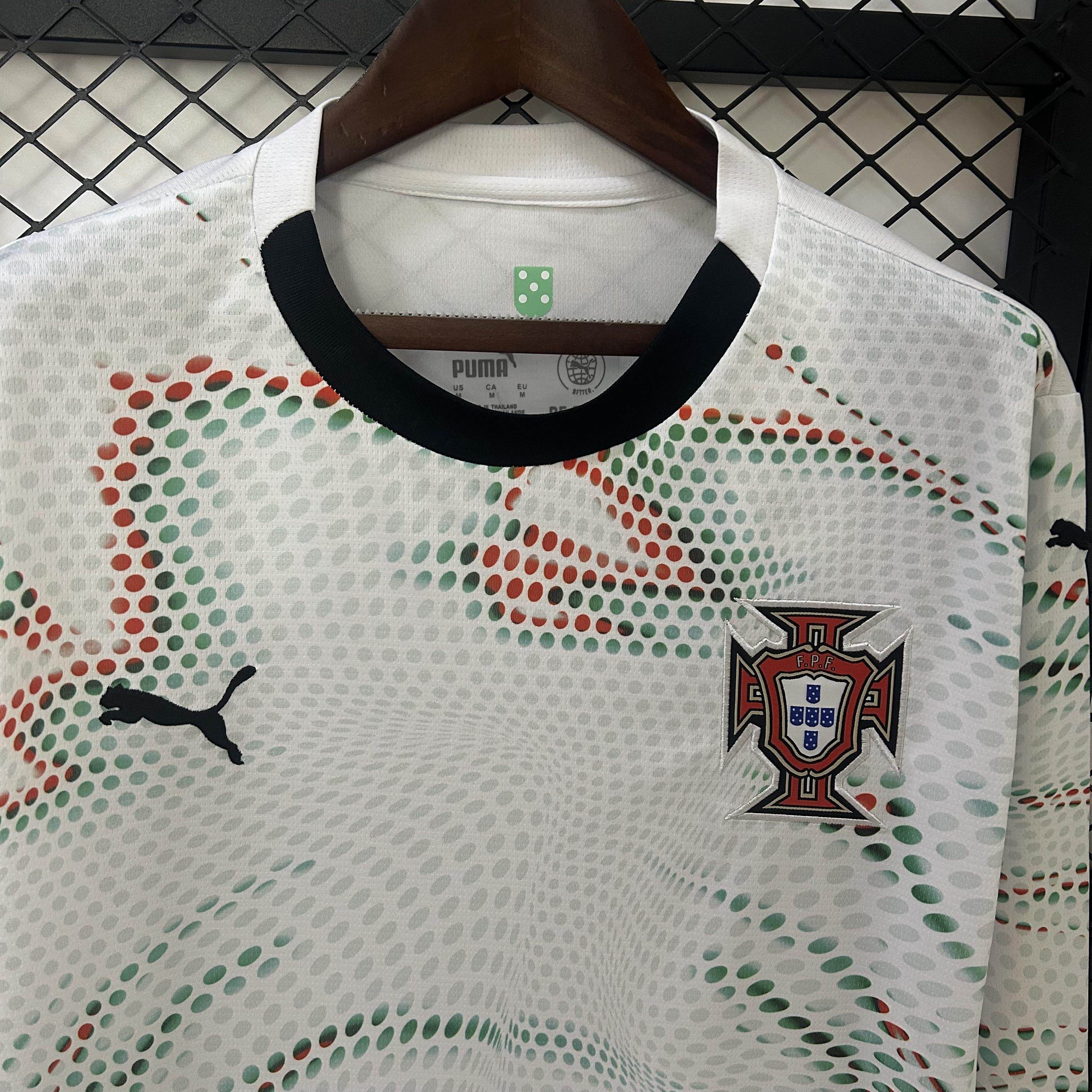 CAMISETA PORTUGAL ll 2025 HOMBRE (VERSIÓN FAN) MANGA LARGA - ZonaCamisetas