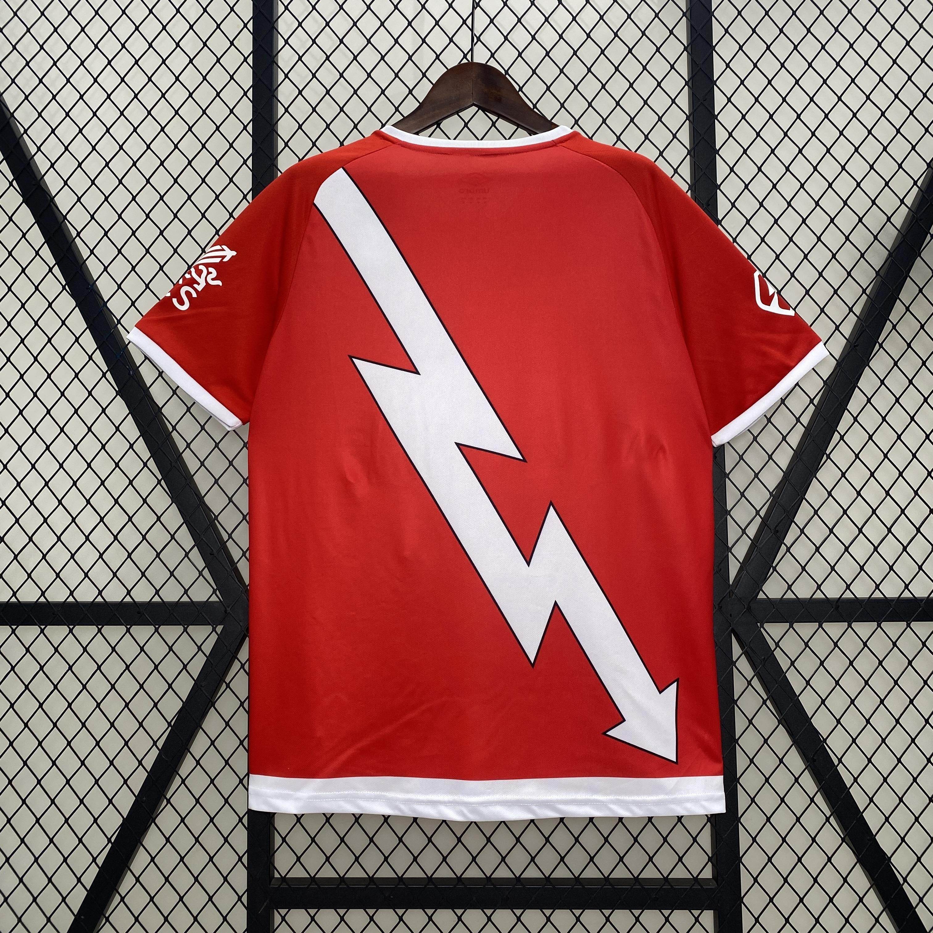 CAMISETA RAYO VALLECANO lI 24/25 HOMBRE (VERSIÓN FAN) - ZonaCamisetas