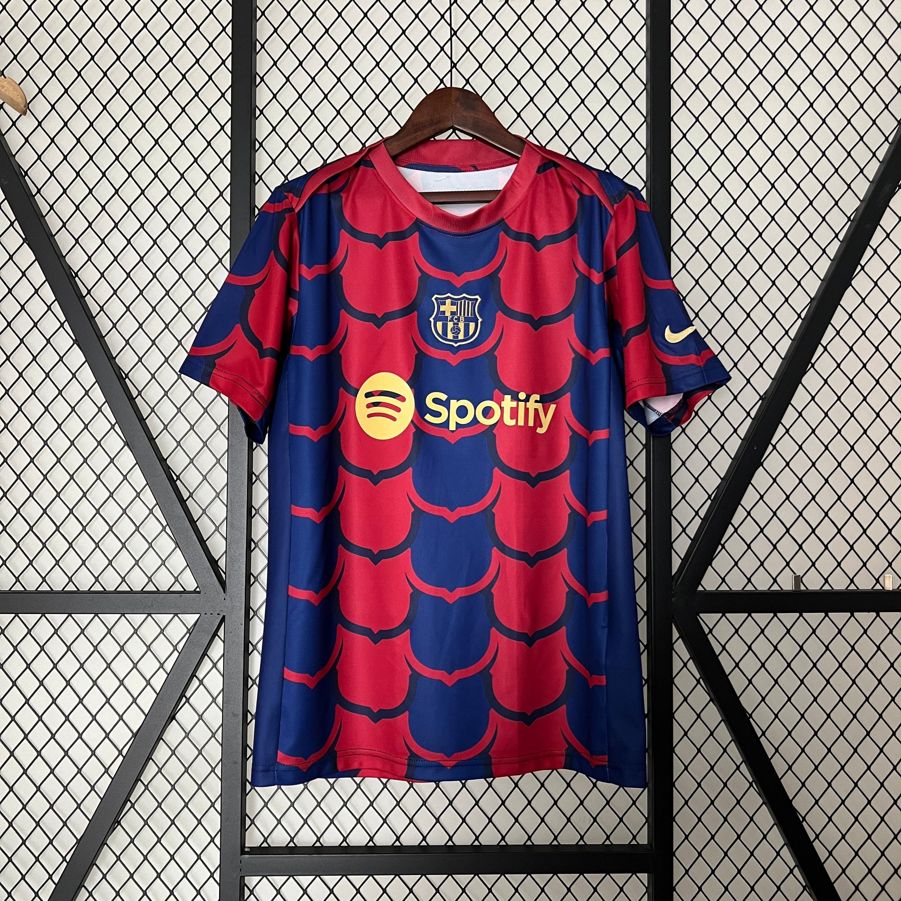 CAMISETA BARCELONA CALENTAMIENTO I 24/25 HOMBRE - Zona Camisetas