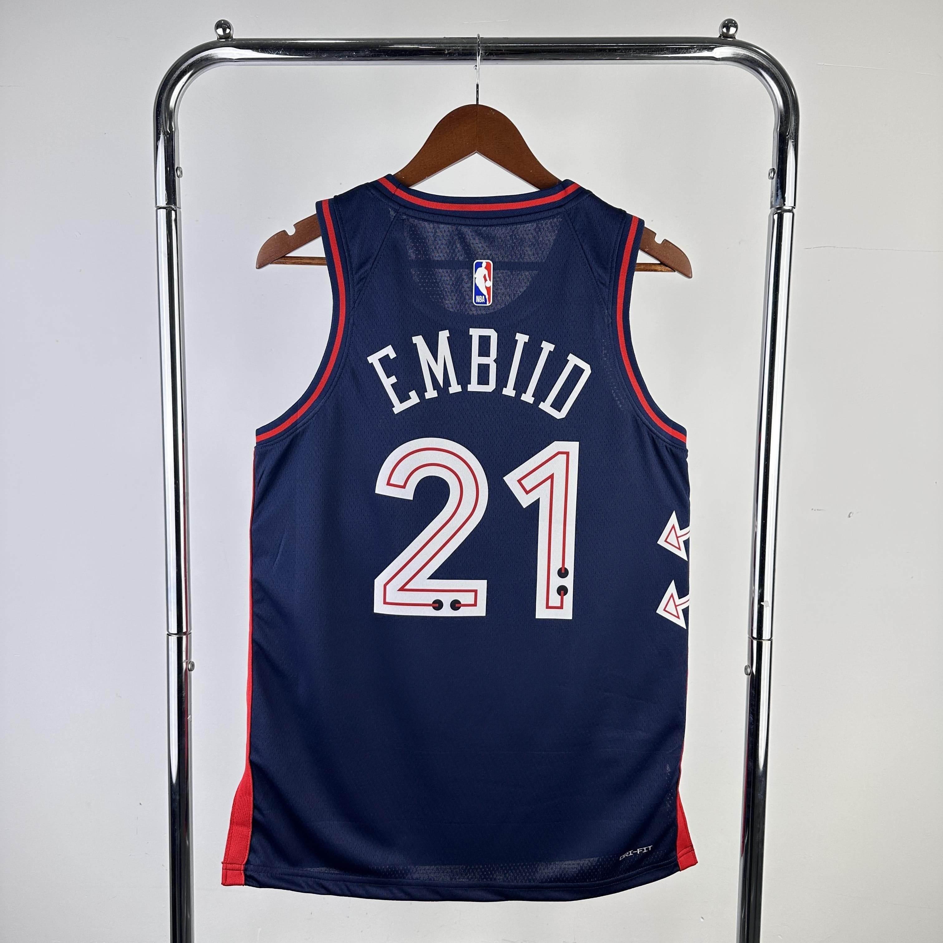 CAMISETA 76ers SEASON 24 HOMBRE EDICIÓN EMBIID (NBA) - ZonaCamisetas