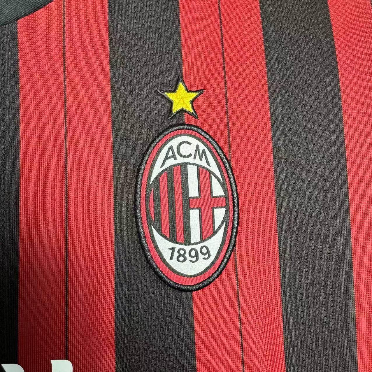 CAMISETA AC MILAN 13/14 HOMBRE (RETRO) MANGA LARGA - ZonaCamisetas