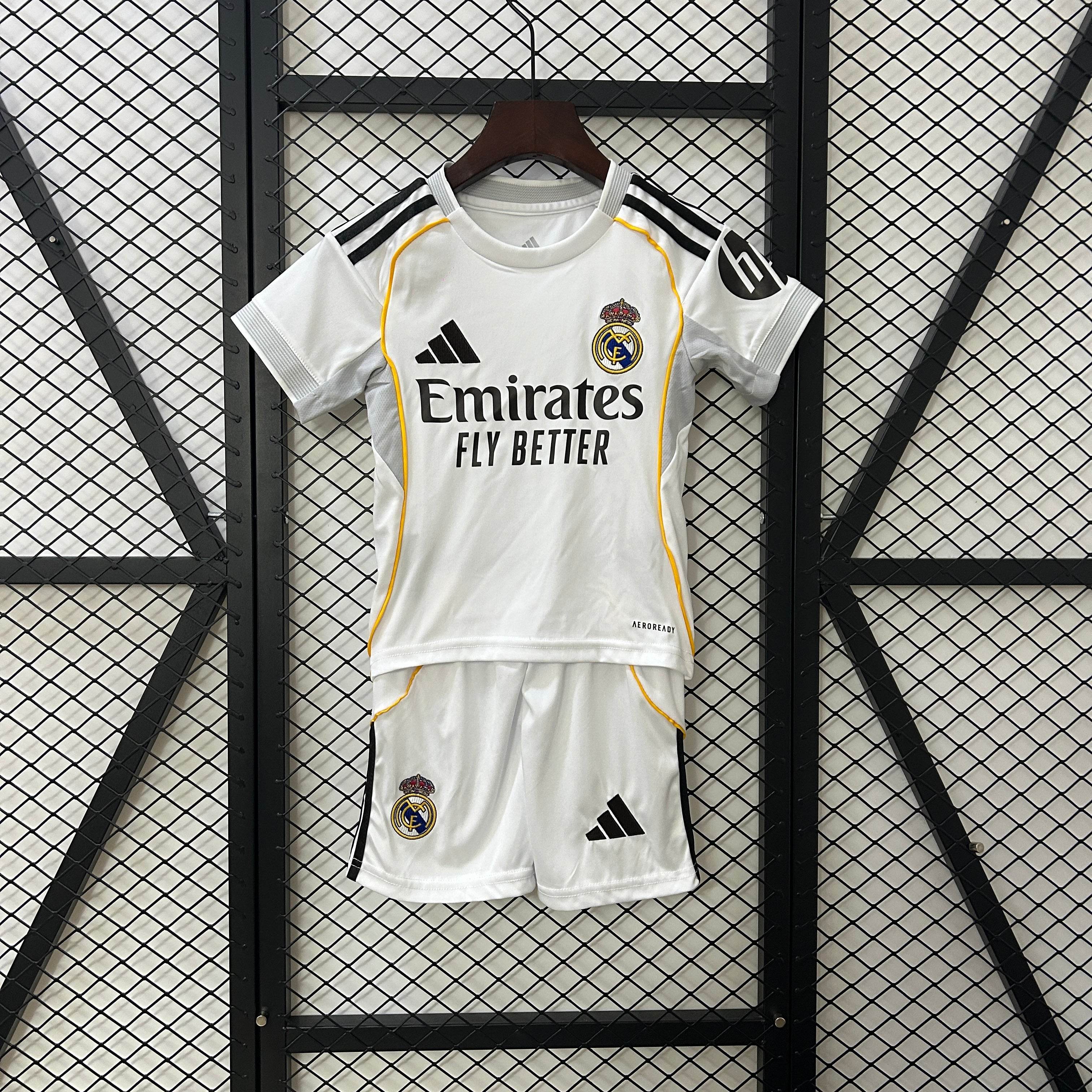 CAMISETA REAL MADRID l 25/26 CONJUNTO INFANTIL - ZonaCamisetas